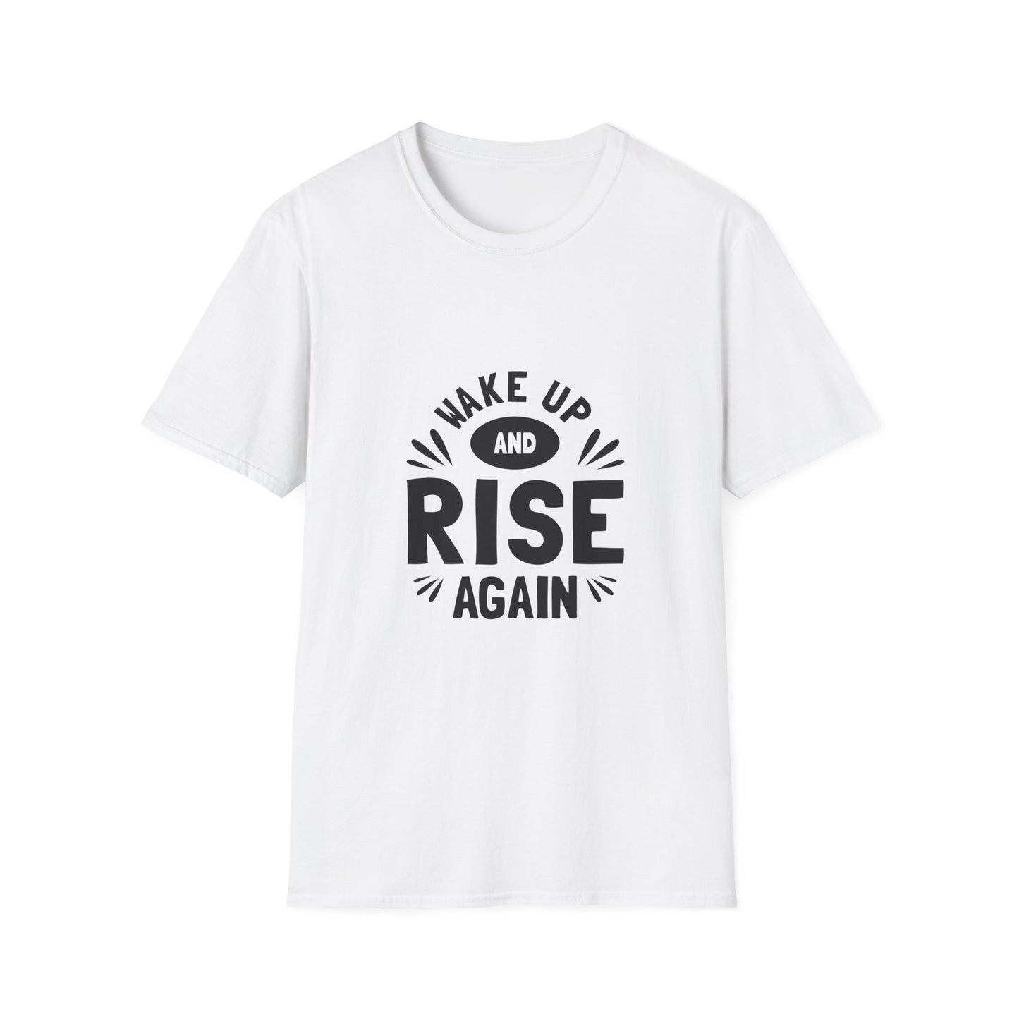 Wake Up And Rise Again Unisex Softstyle T-Shirt