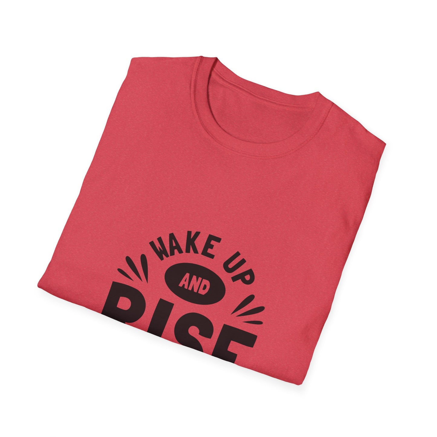 Wake Up And Rise Again Unisex Softstyle T-Shirt