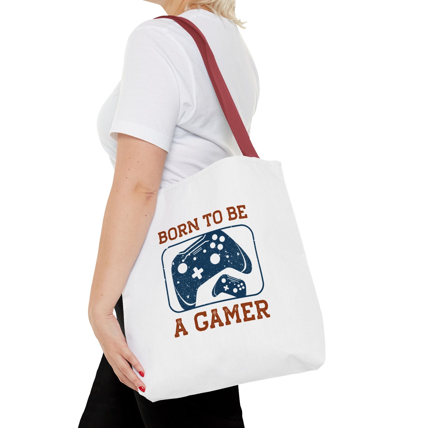 Born To Be A Gamer Tote Bag (AOP)