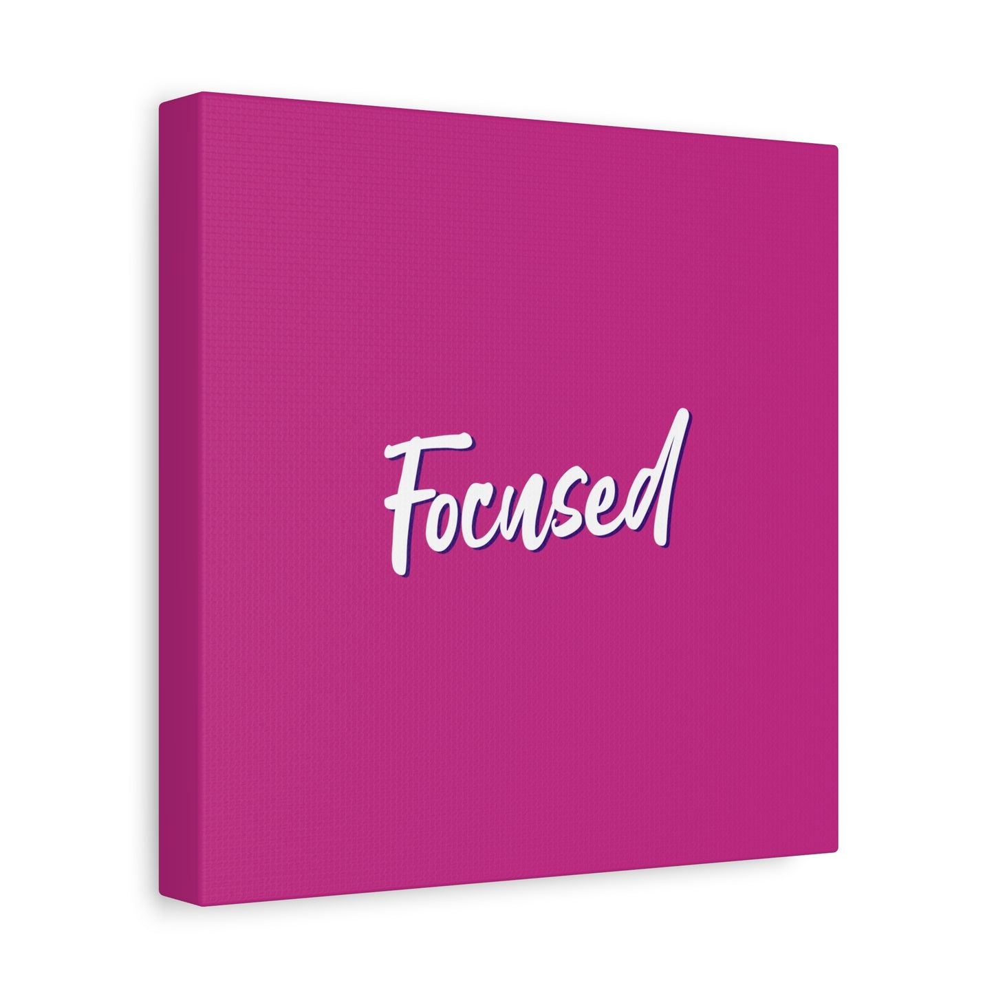 Focused Matte Canvas, Stretched, 1.25"