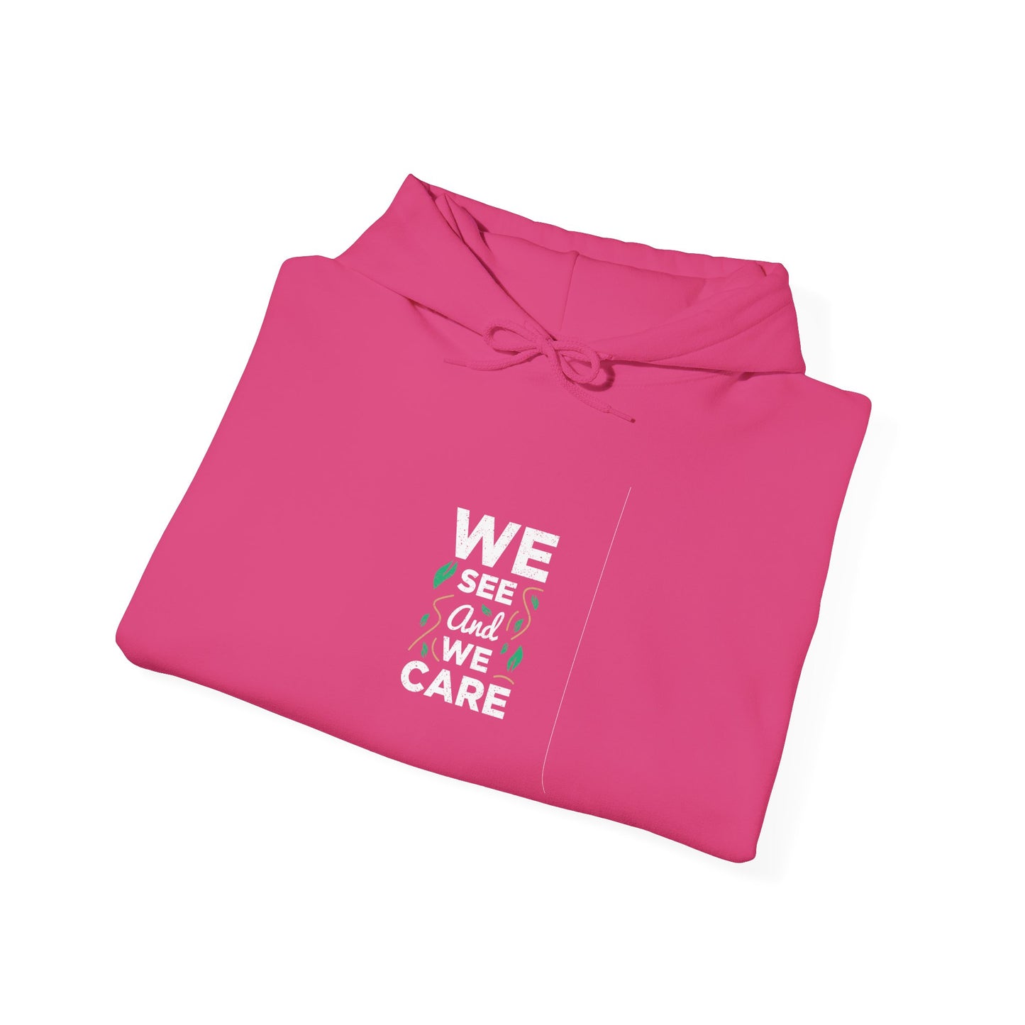 We See And We Care Unisex Heavy Blend™ Hooded Sweatshirt