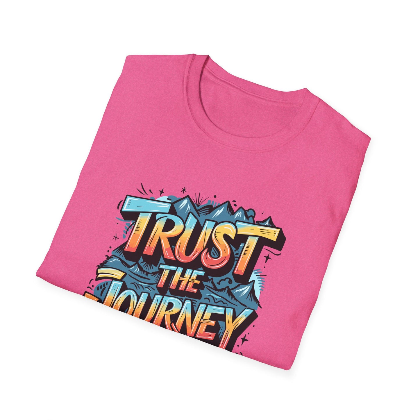 Trust The Journey Ahead Unisex Softstyle T-Shirt