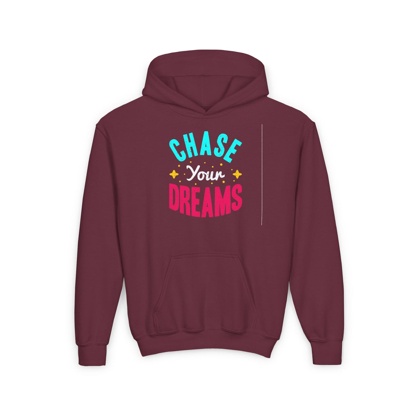 Chase Your Dreams Youth Heavy Blend Hooded Sweatshirt