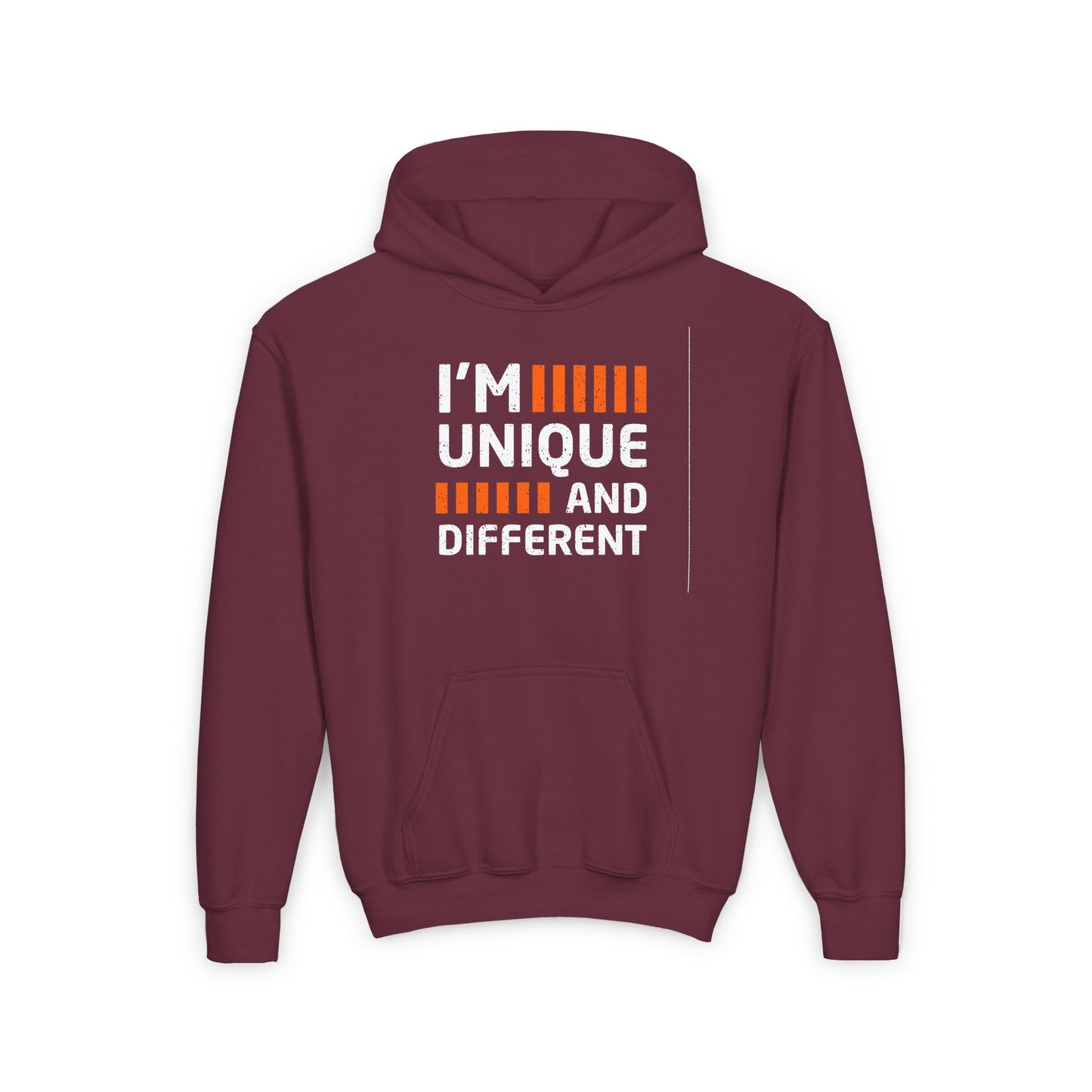 I'm Unique And Different Youth Heavy Blend Hooded Sweatshirt
