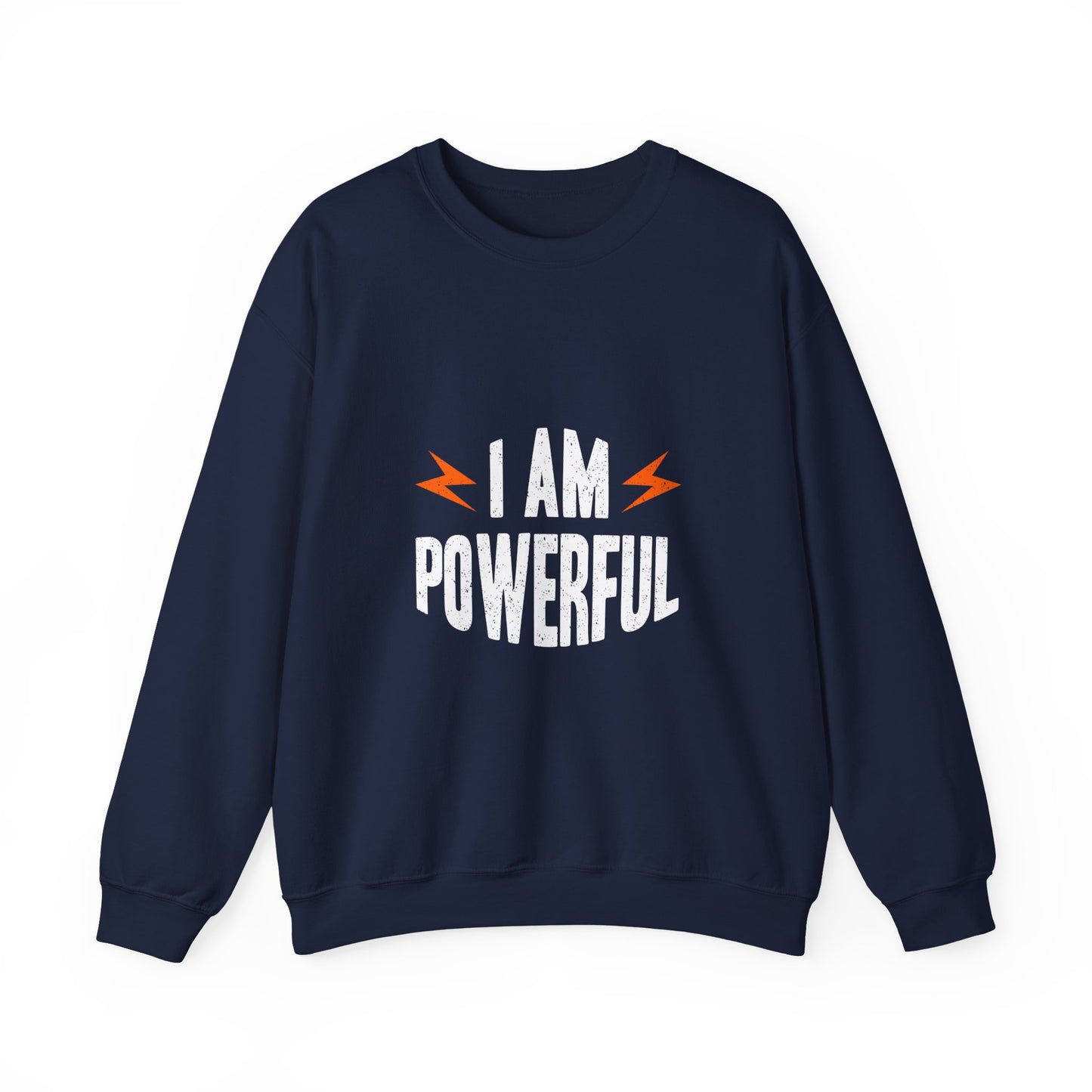 I Am Powerful Unisex Heavy Blend™ Crewneck Sweatshirt