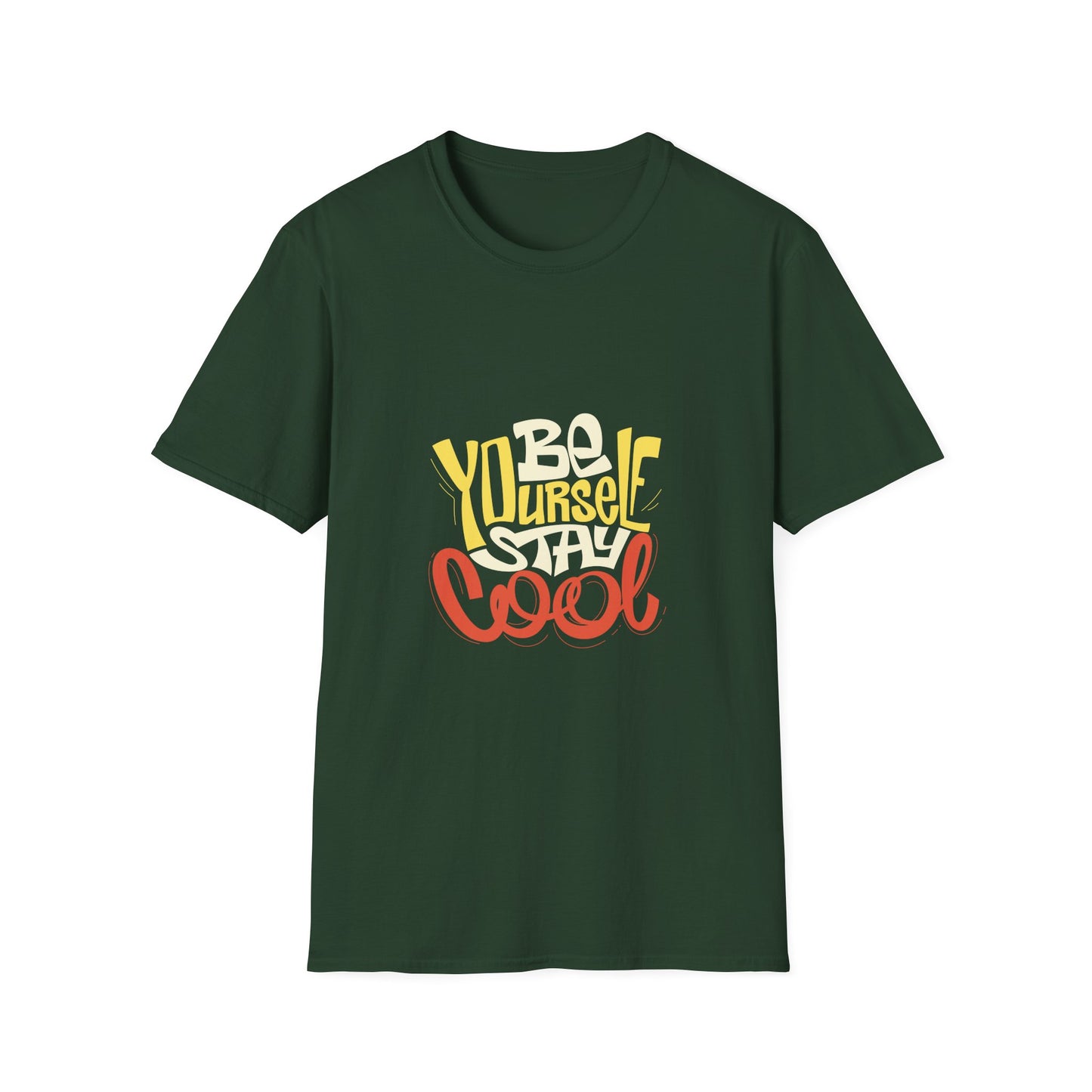 Be Yourself Stay Cool Unisex Softstyle T-Shirt