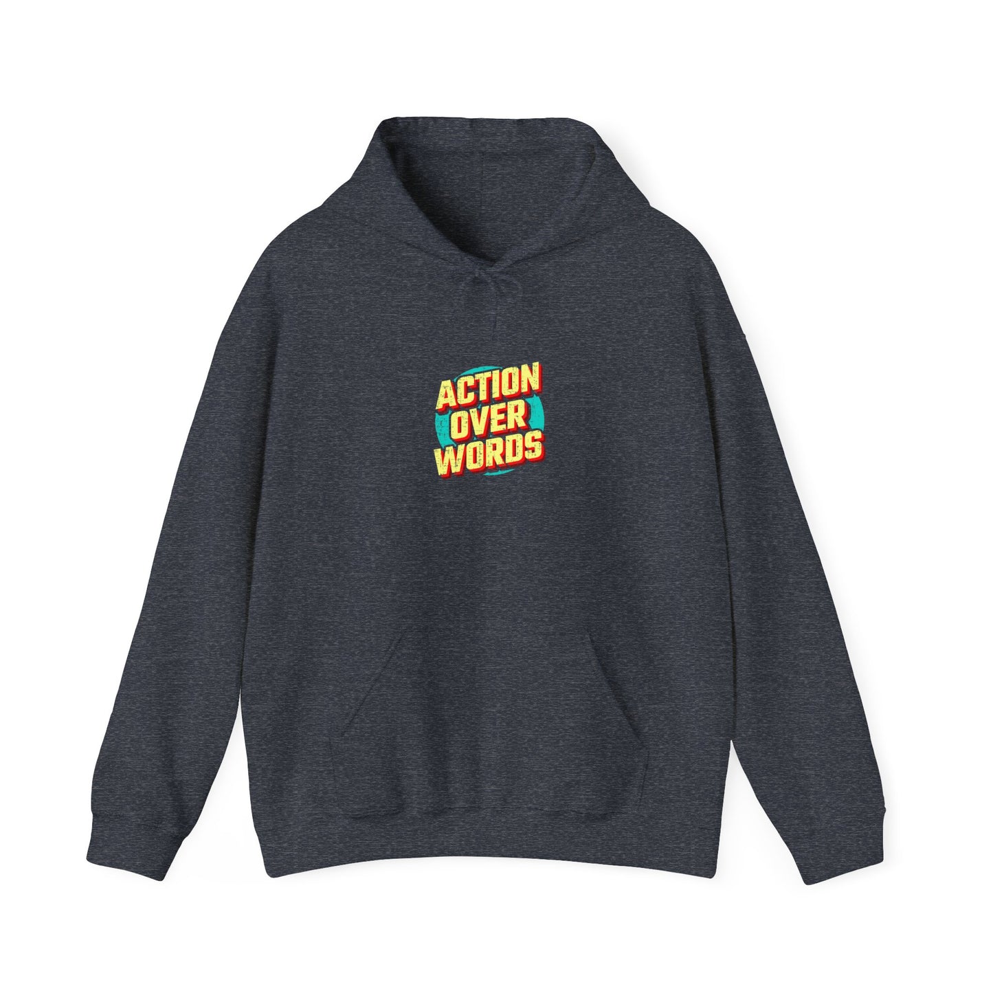 Action Over Words Unisex Heavy Blend™ Hooded Sweatshirt
