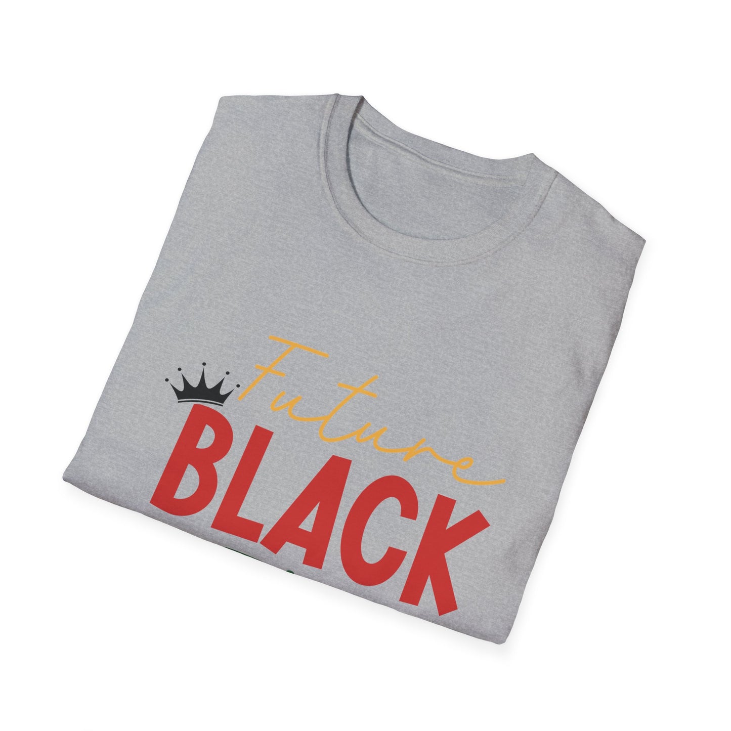 Future Black King Unisex Softstyle T-Shirt