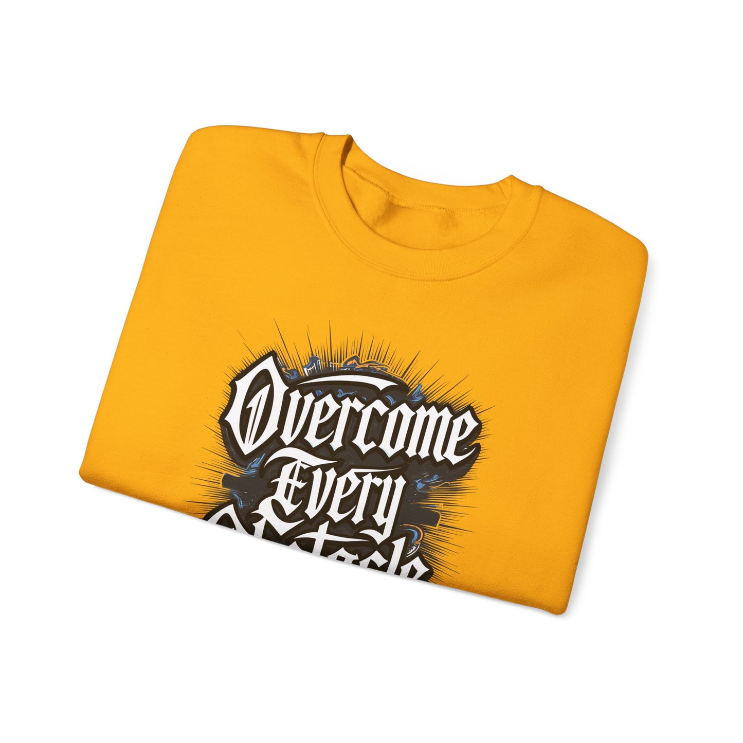 Overcome Every Obstacle Unisex Heavy Blend™ Crewneck Sweatshirt