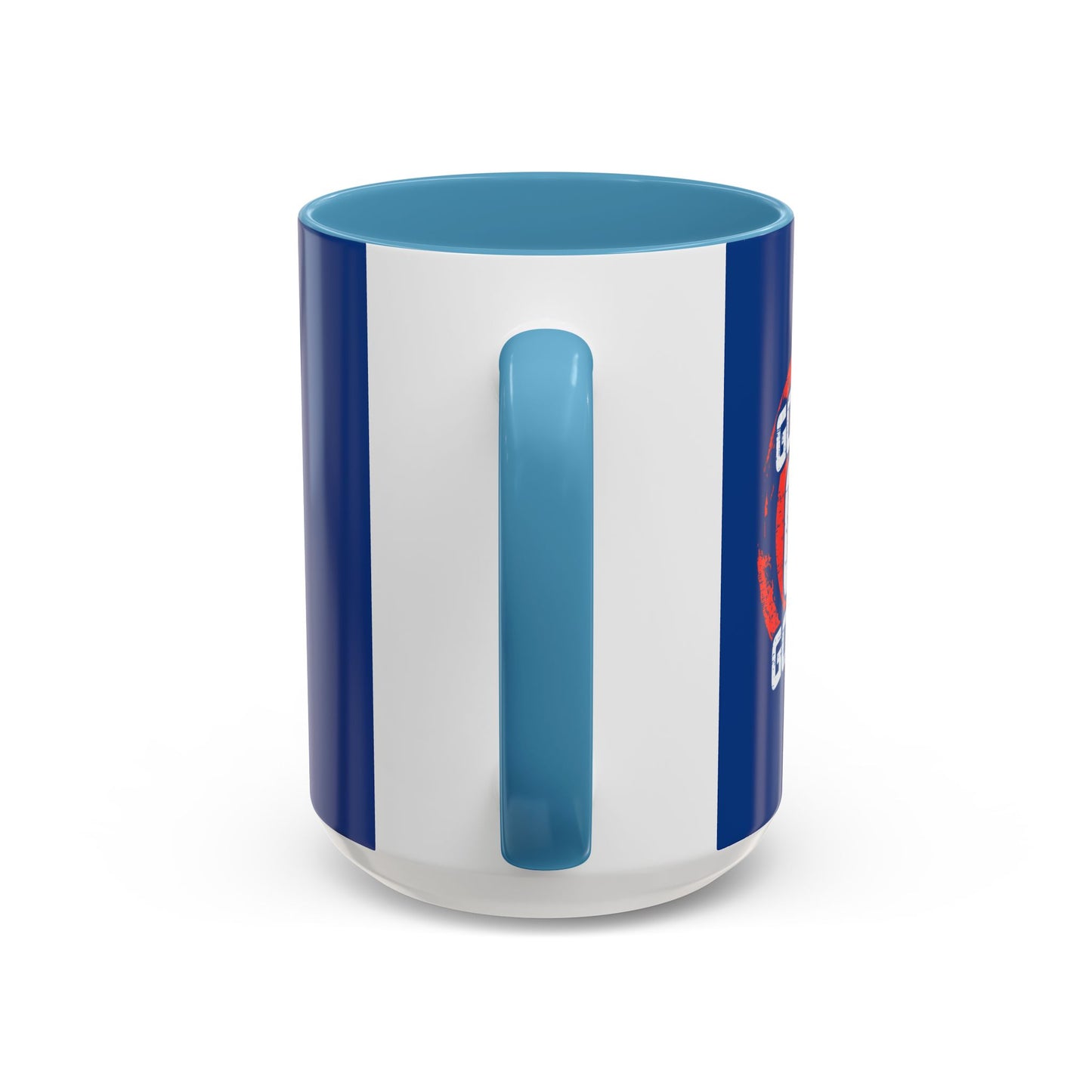 Go Hard Or Go Home Accent Coffee Mug (11, 15oz)