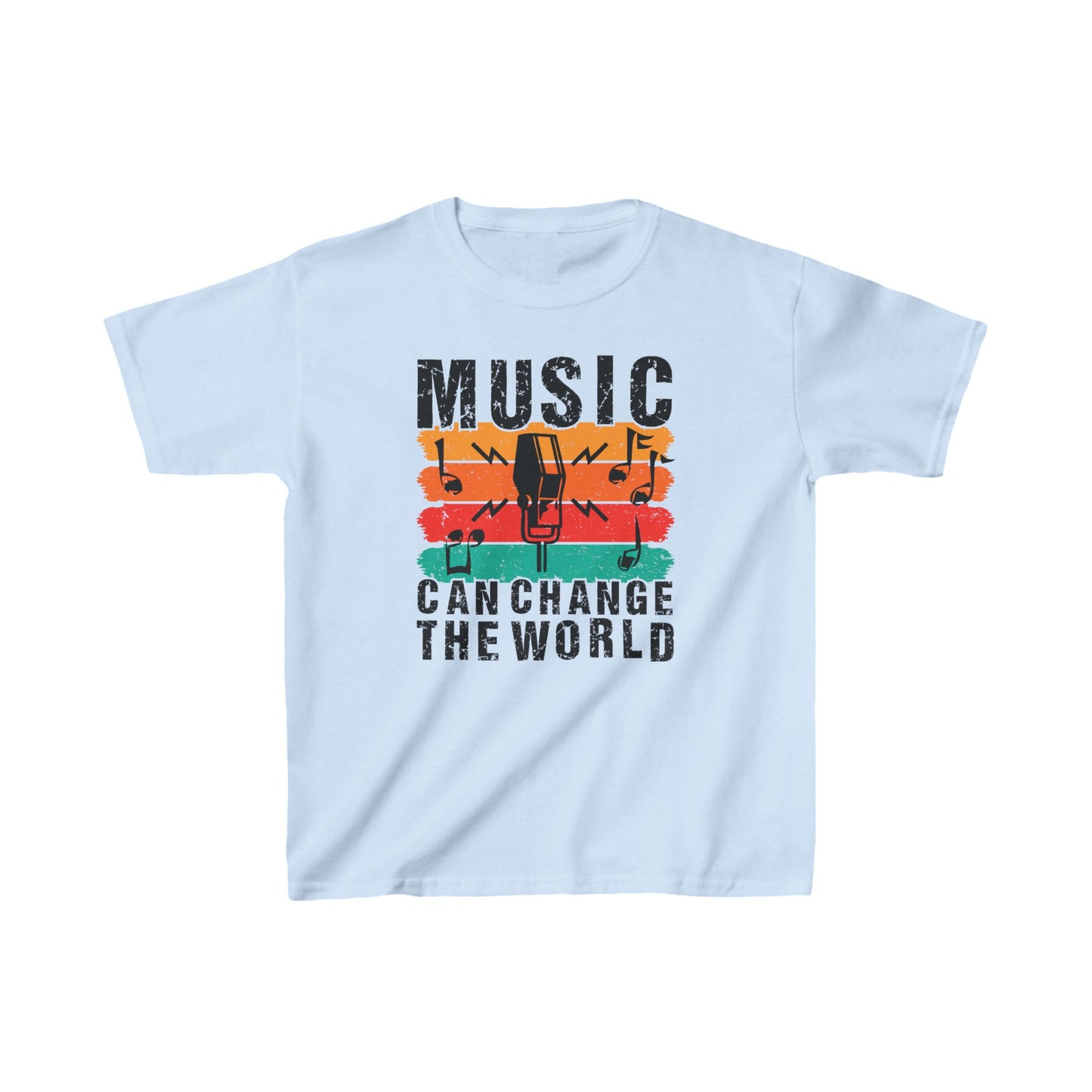 Music Can Change The World Kids Heavy Cotton™ Tee