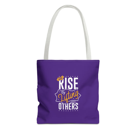 We Rise By Lifting Others Tote Bag (AOP)