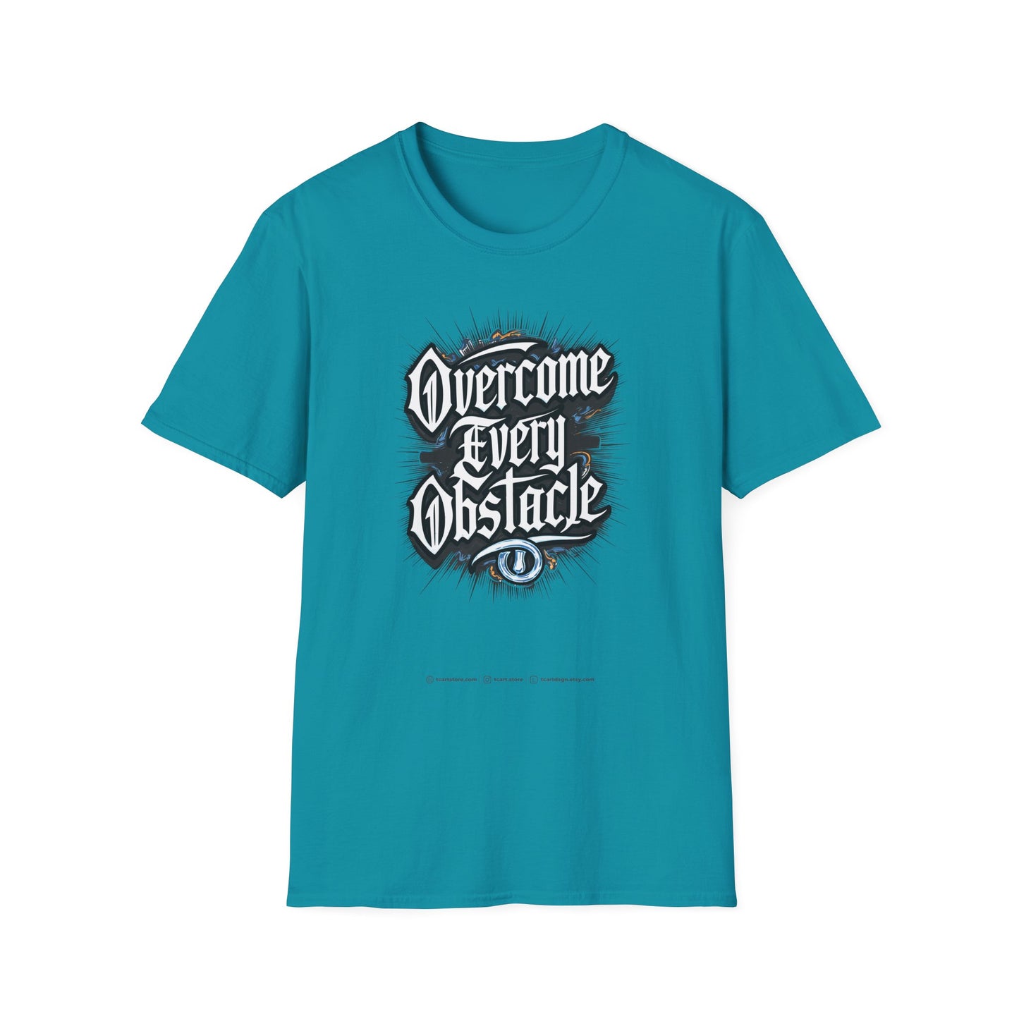 Overcome Every Obstacle Unisex Softstyle T-Shirt
