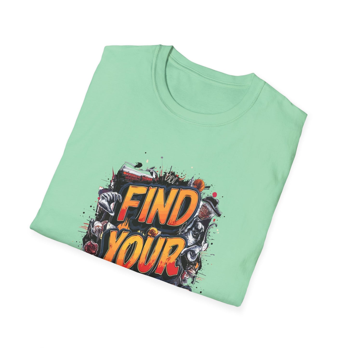 Find Your Motivation Unisex Softstyle T-Shirt