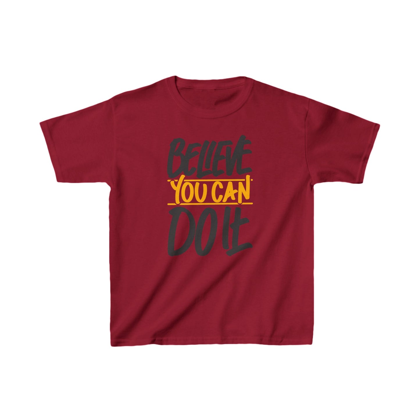 Believe You Can Do It Kids Heavy Cotton™ Tee