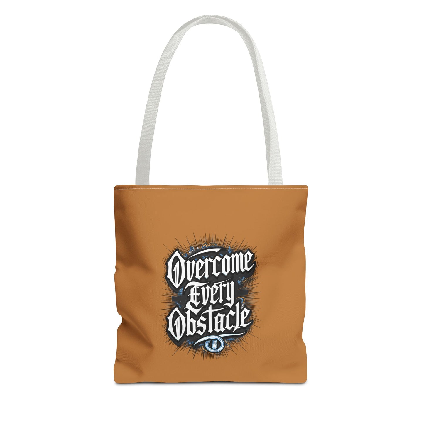Overcome Every Obstacle Tote Bag (AOP)