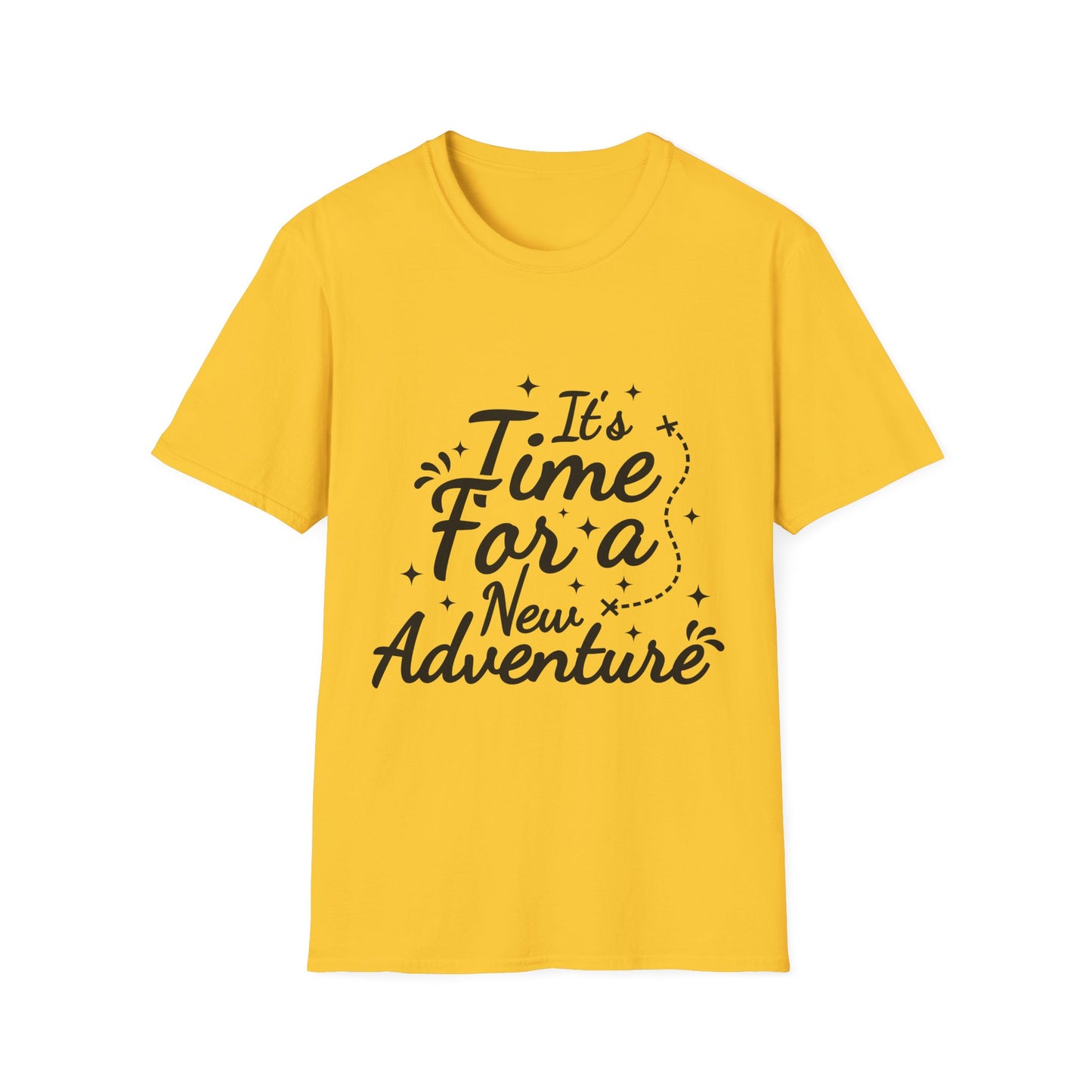It's Time for a New Adventure Unisex Softstyle T-Shirt