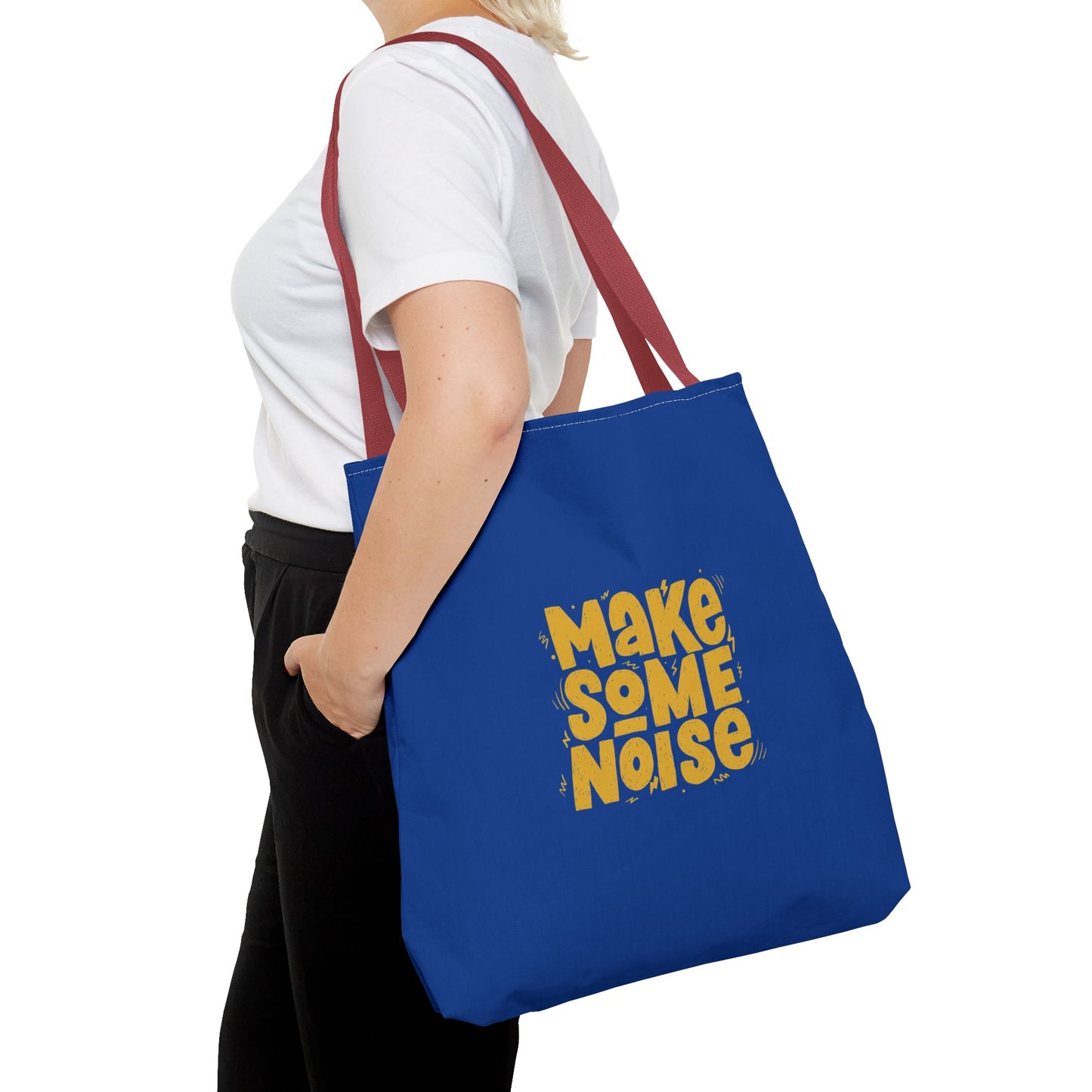 Make Some Noise Tote Bag (AOP)