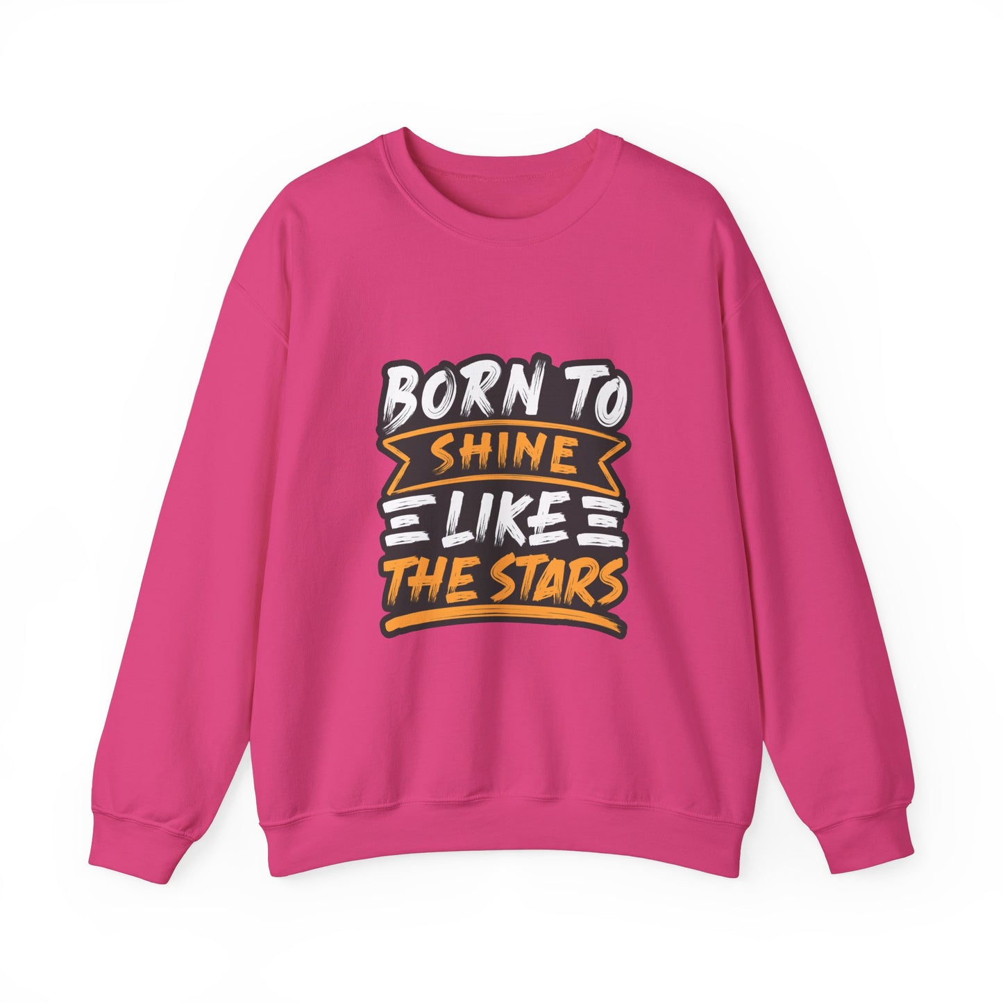 Born To Shine Like The Stars Unisex Heavy Blend™ Crewneck Sweatshirt