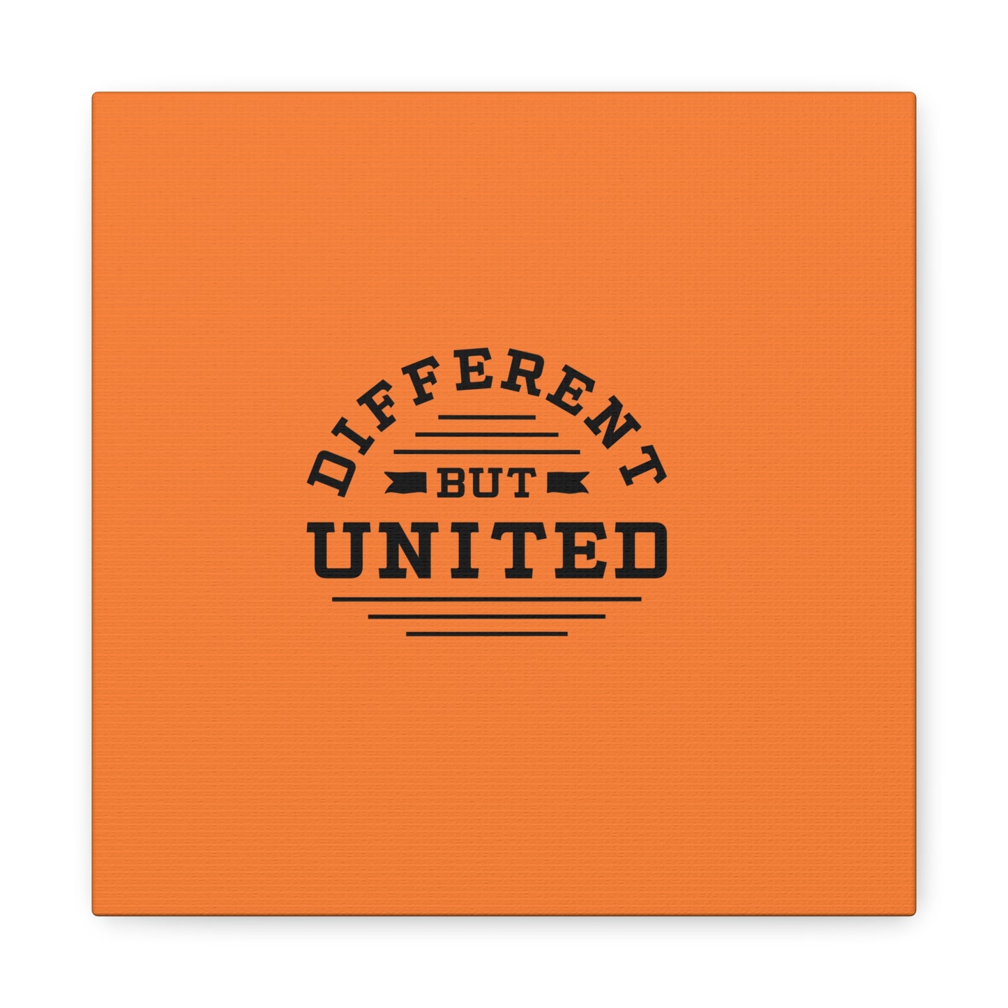 Different But United Matte Canvas, Stretched, 1.25"