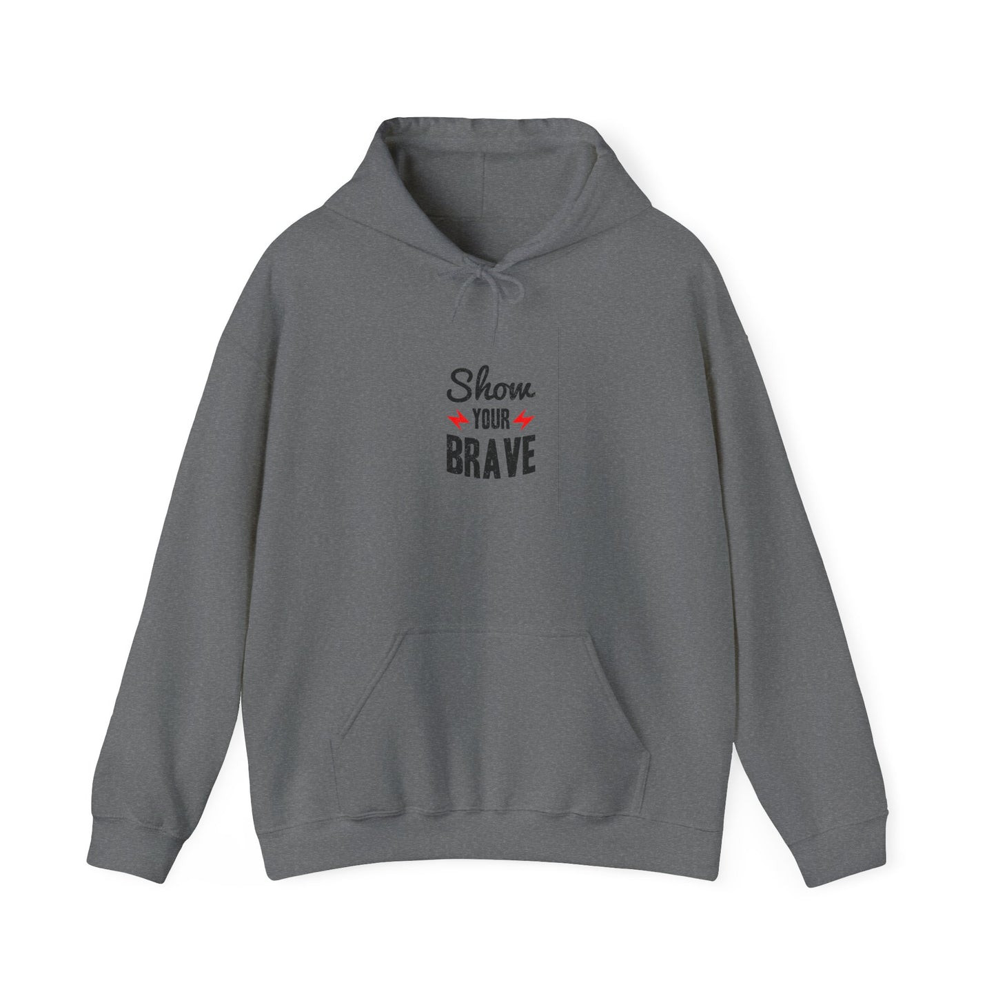 Show Your Brave Unisex Heavy Blend™ Hooded Sweatshirt