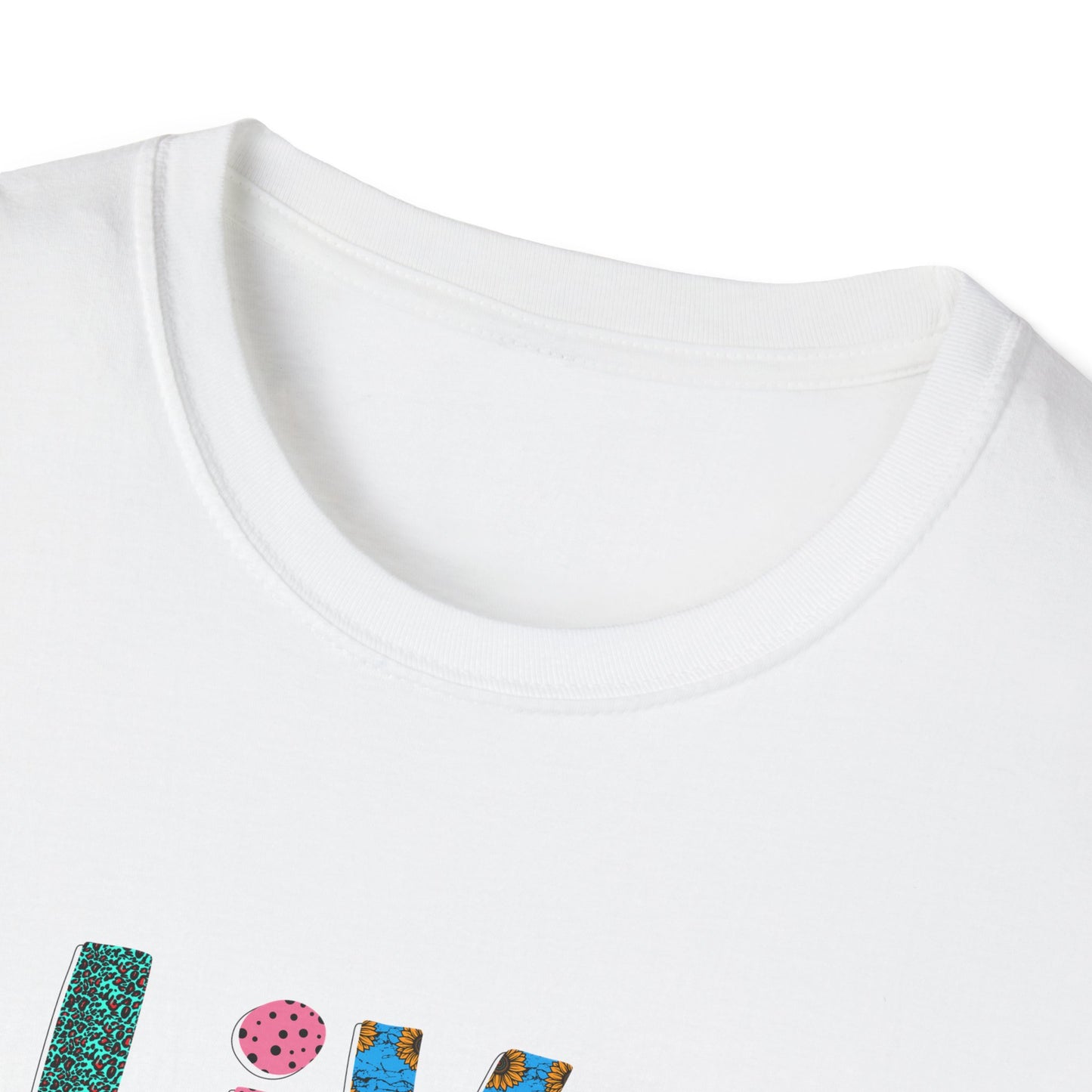 Live life with joy Unisex Softstyle T-Shirt