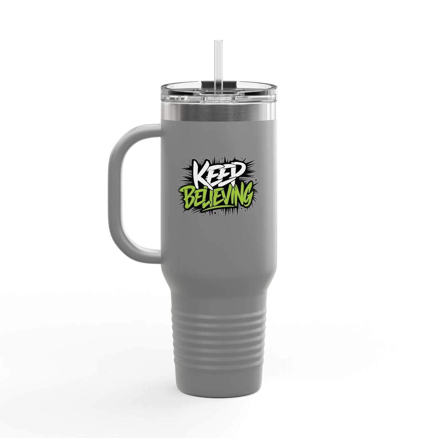 Keep Believing Insulated Travel Mug, 40oz
