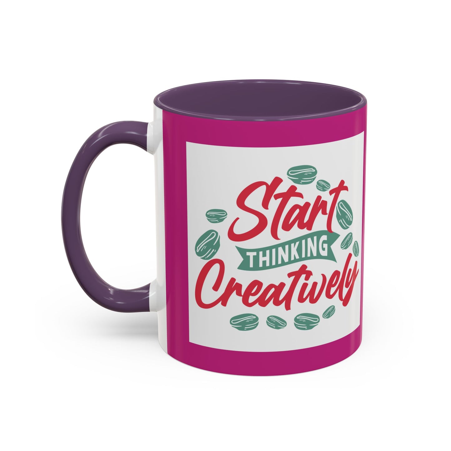 Start Thinking Accent Coffee Mug (11, 15oz)