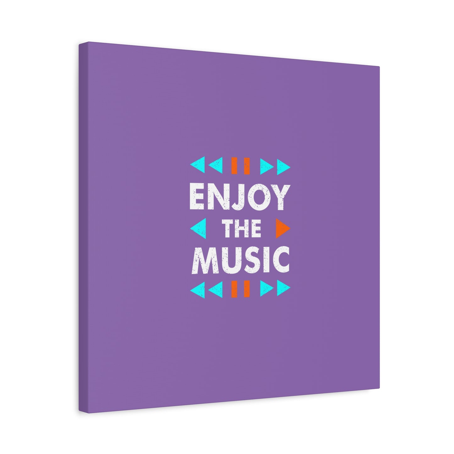 Enjoy The Music Matte Canvas, Stretched, 1.25"