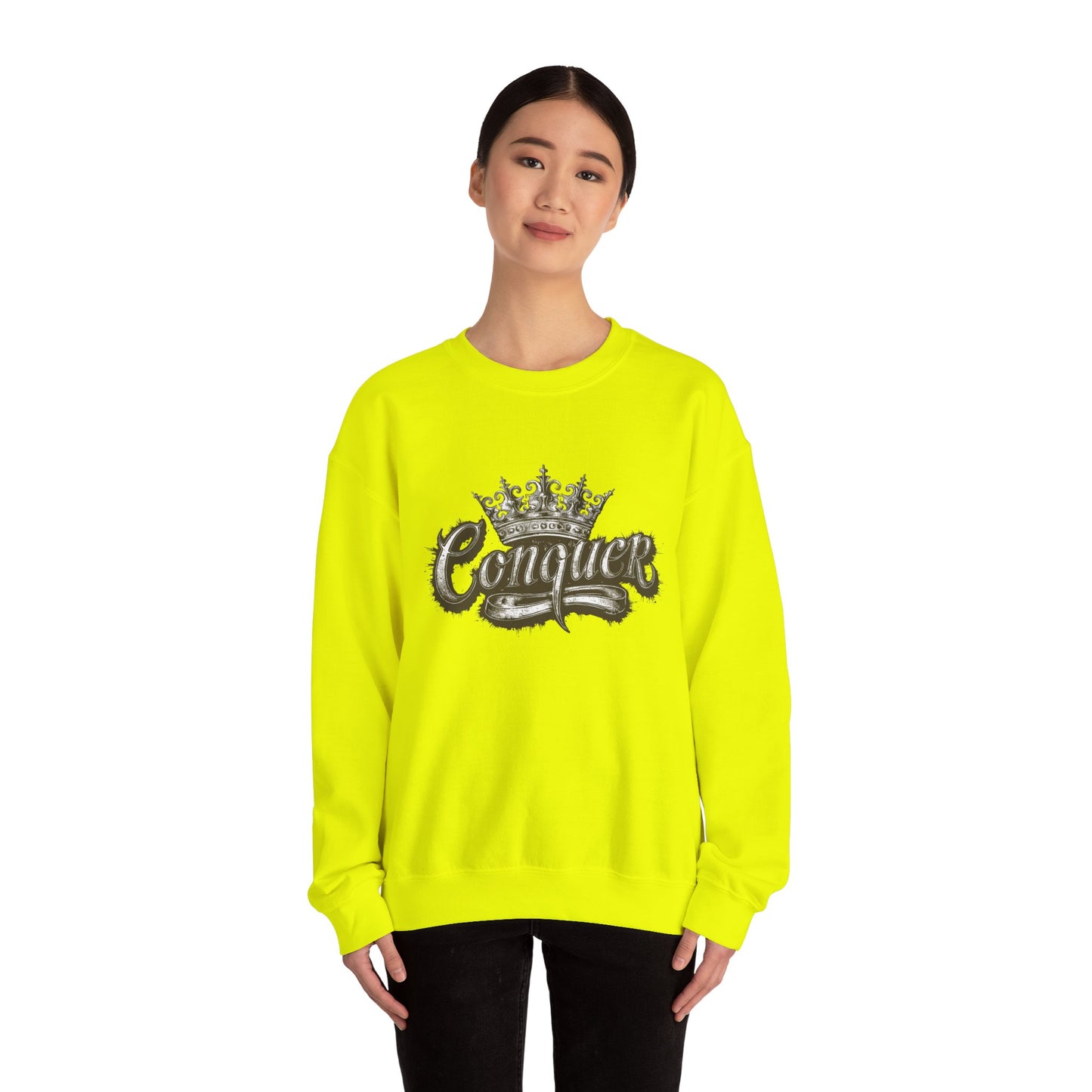 Conquer Unisex Heavy Blend™ Crewneck Sweatshirt