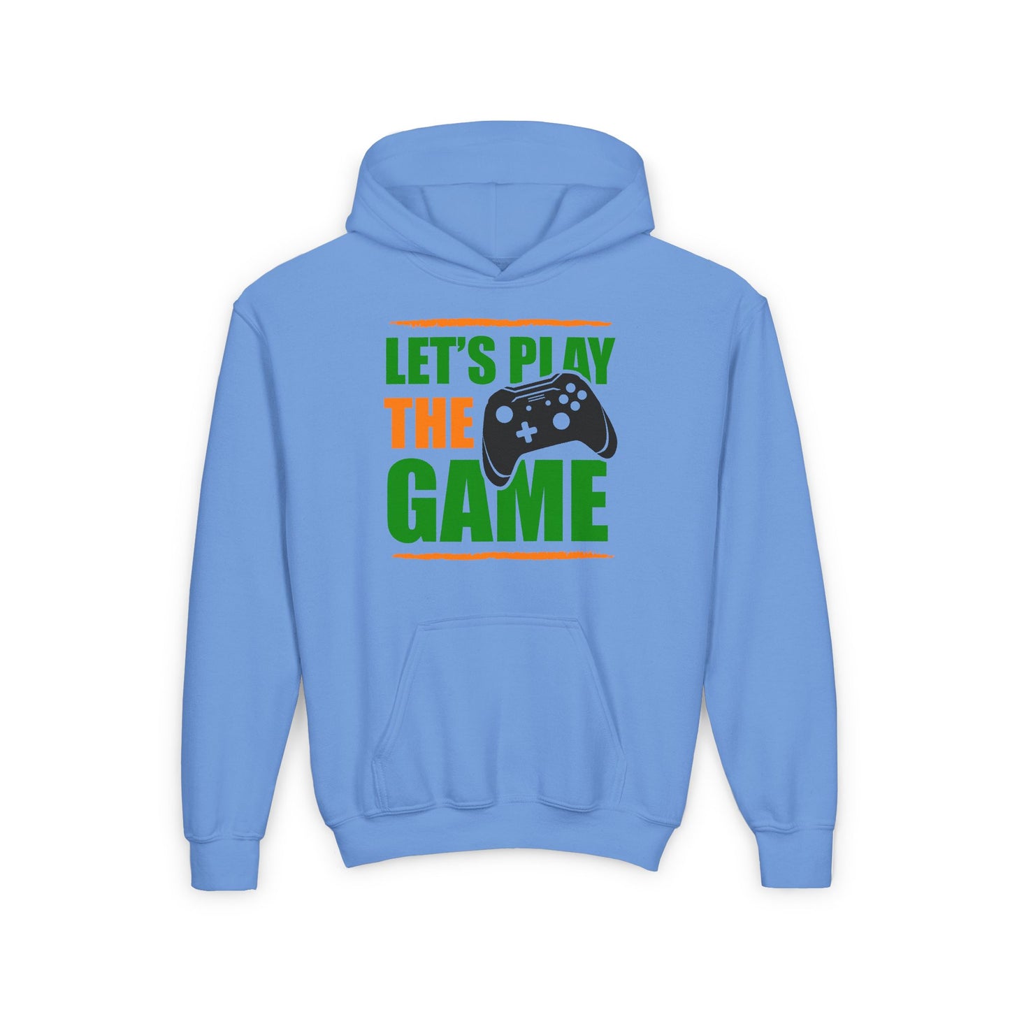 Let's Play The Game Youth Heavy Blend Hooded Sweatshirt