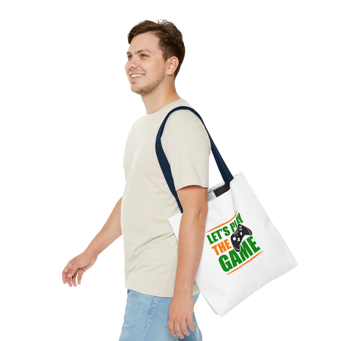 Let's Play The Game Tote Bag (AOP)