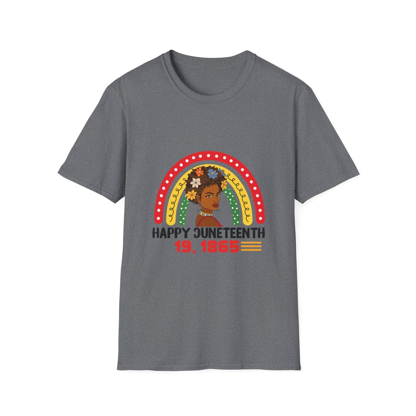 Happy Juneteenth 19.1865 Unisex Softstyle T-Shirt