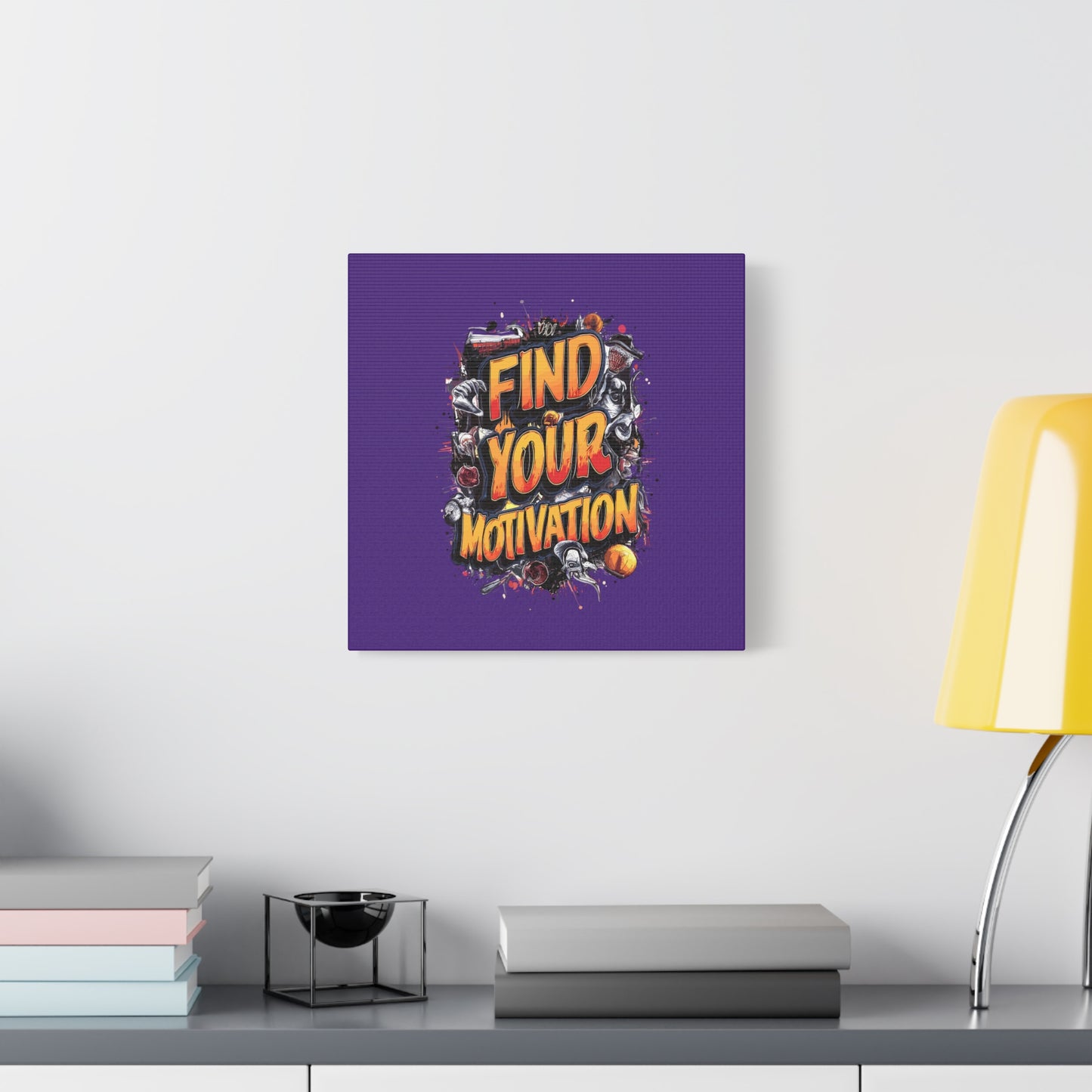 Find Your Motivation Matte Canvas, Stretched, 1.25"