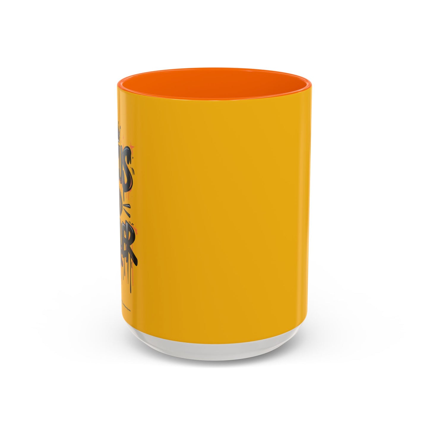 Focus And Conquer Accent Coffee Mug (11, 15oz)