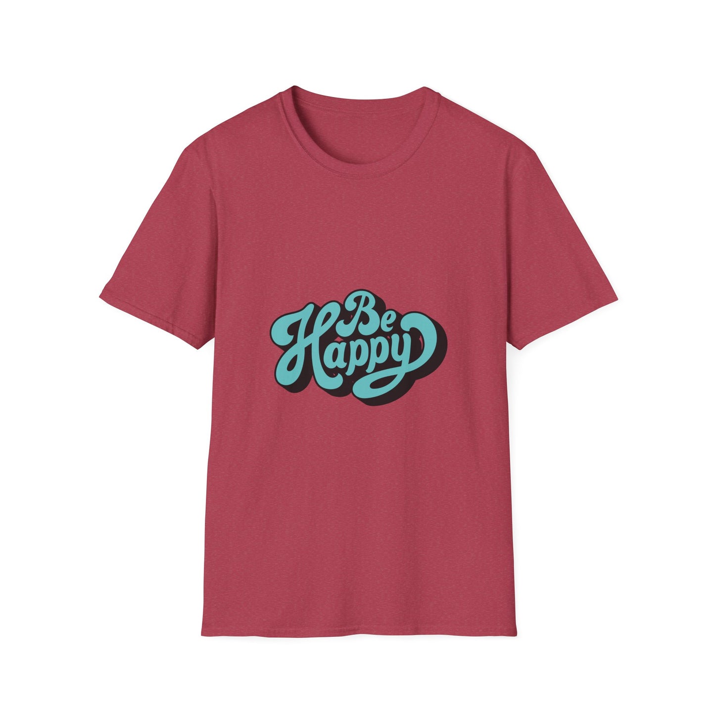 Be Happy Unisex Softstyle T-Shirt