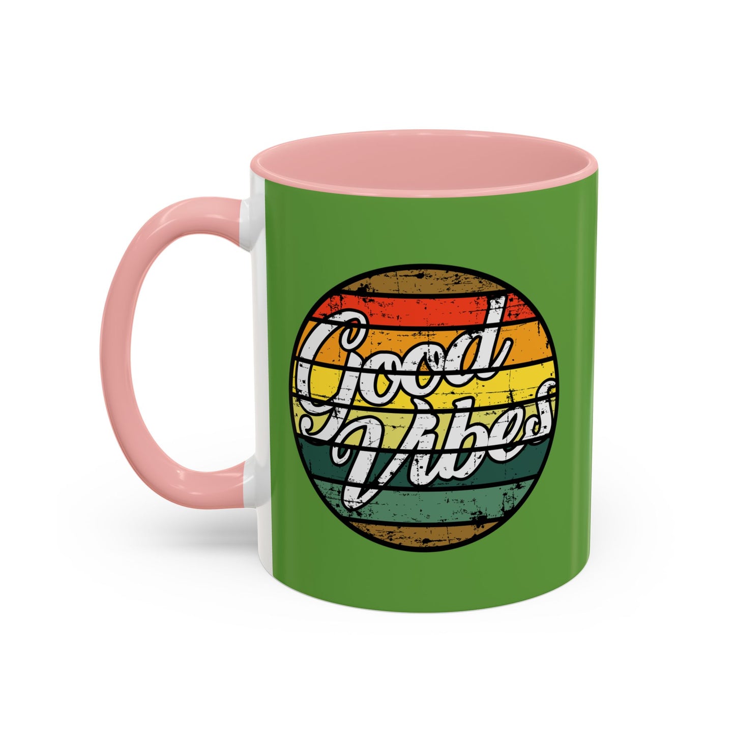 Good Vibes Accent Coffee Mug (11, 15oz)