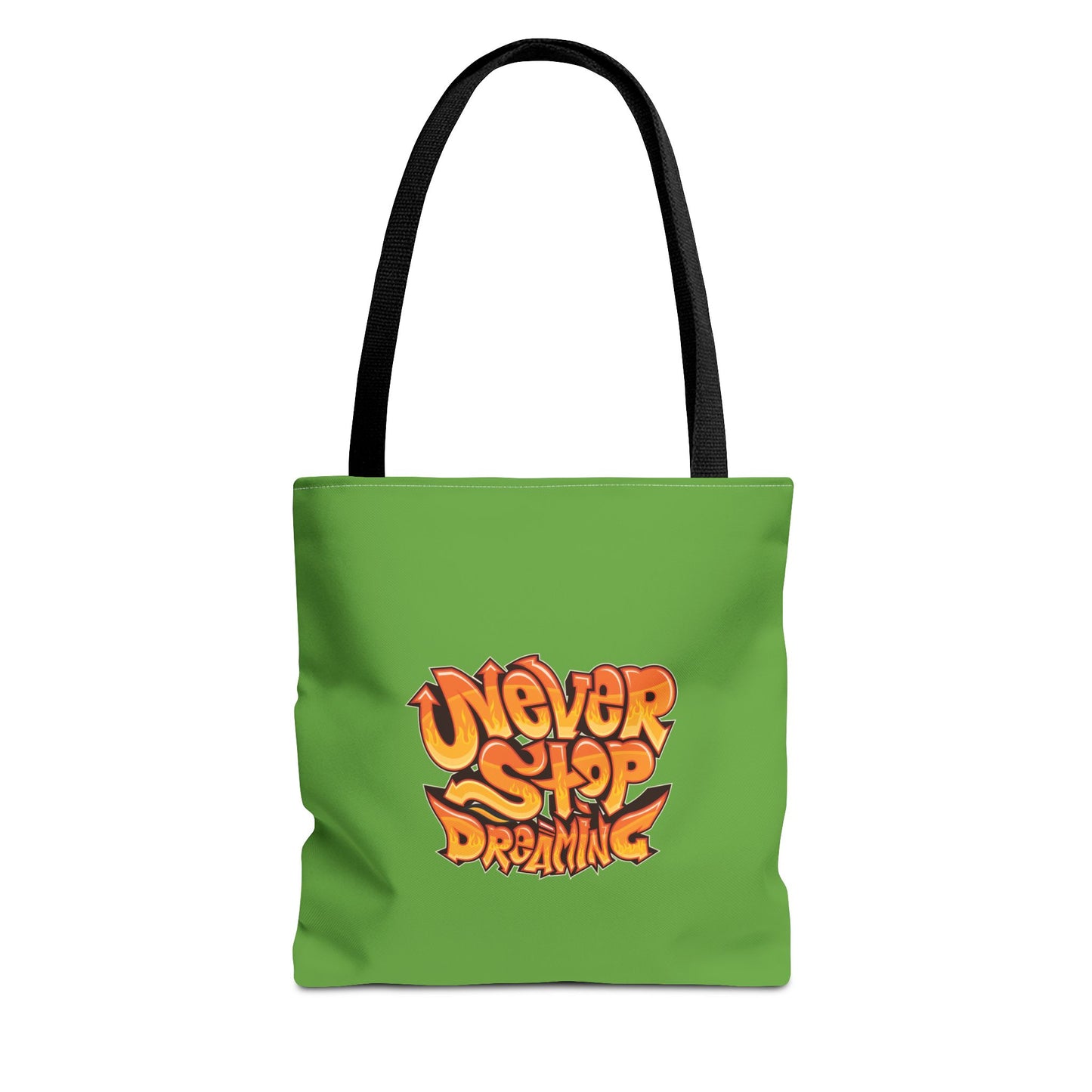 Never Stop Dreaming Tote Bag (AOP)