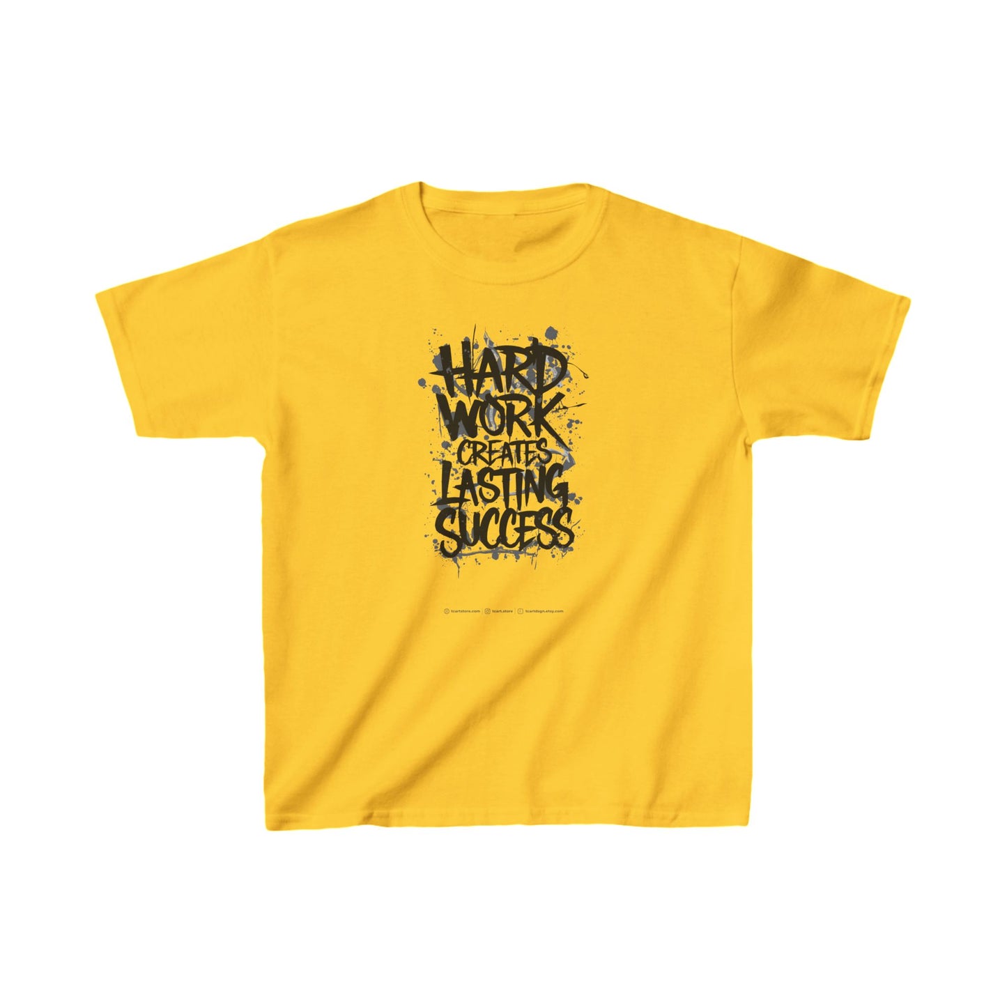 Hard Work Creates Lasting Success Kids Heavy Cotton™ Tee