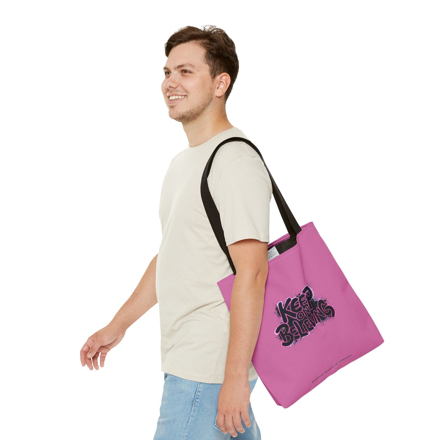 Keep On Believing Tote Bag (AOP)