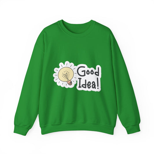 Good Idea Unisex Heavy Blend™ Crewneck Sweatshirt