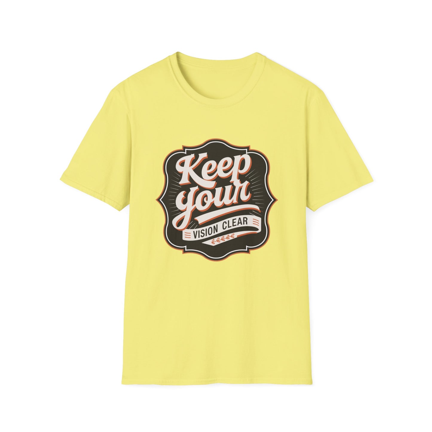 Keep Your Vision Clear Unisex Softstyle T-Shirt