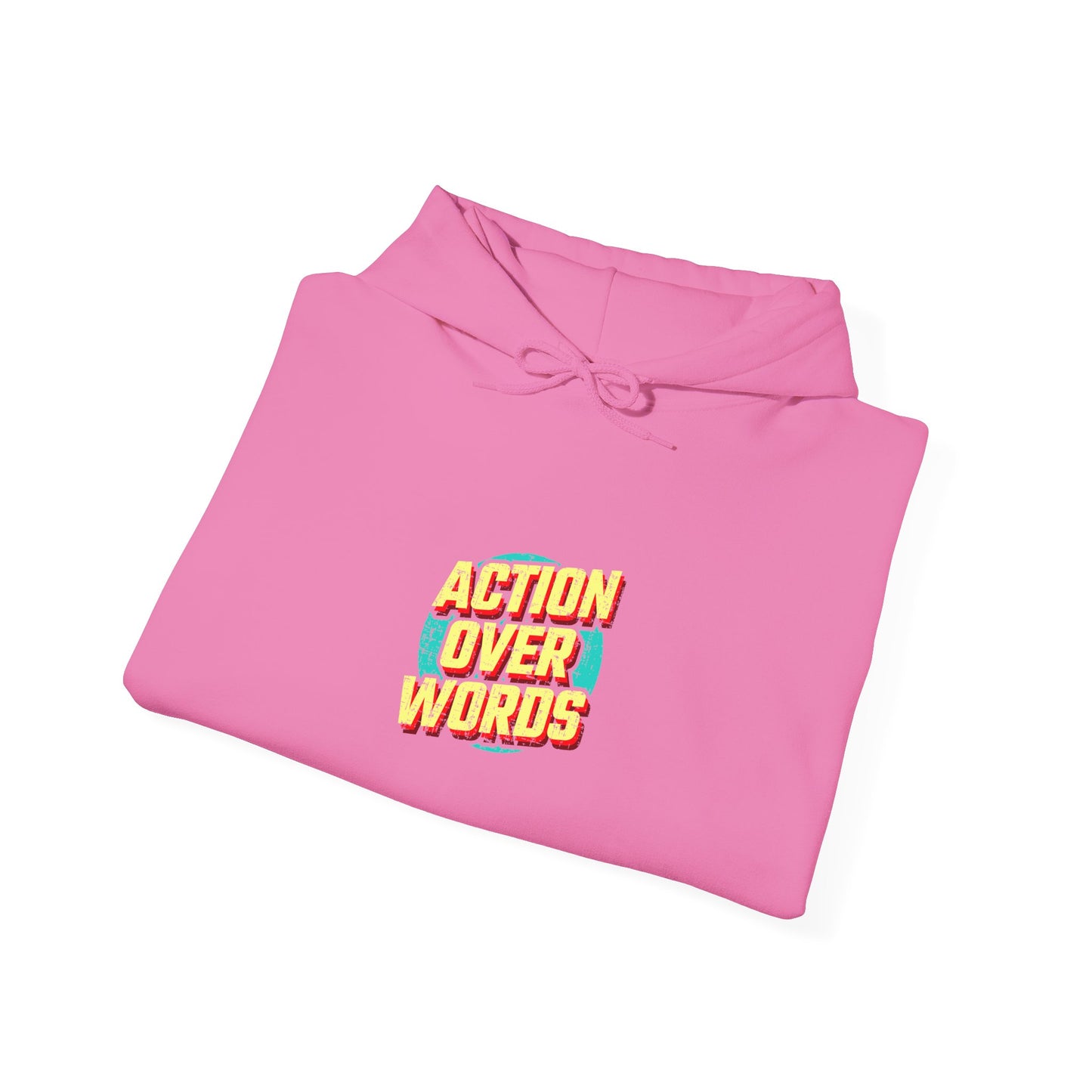 Action Over Words Unisex Heavy Blend™ Hooded Sweatshirt