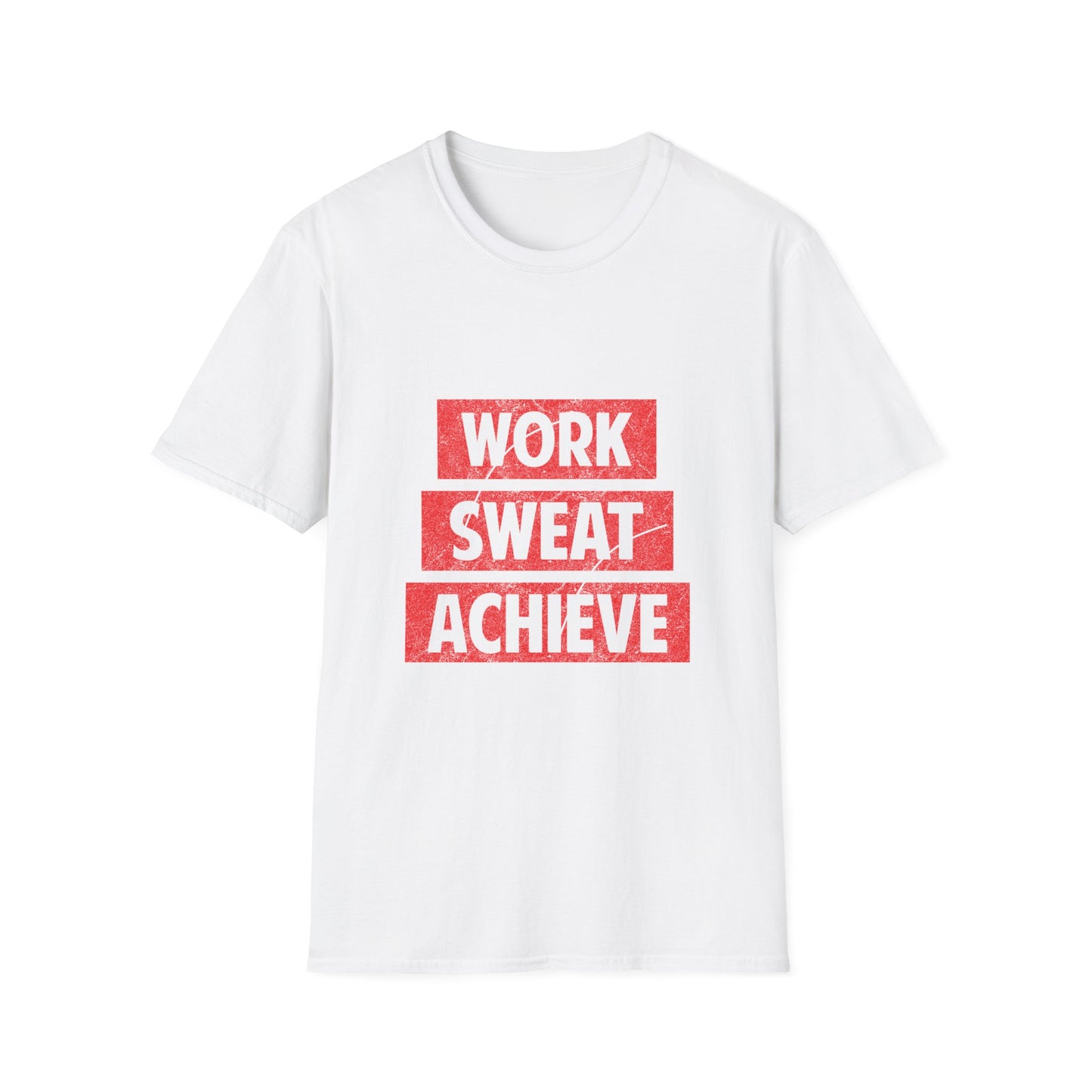 Work Sweat Achieve Unisex Softstyle T-Shirt