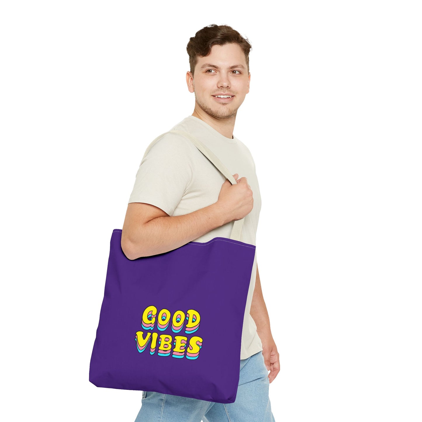 Good Vibes Tote Bag (AOP)
