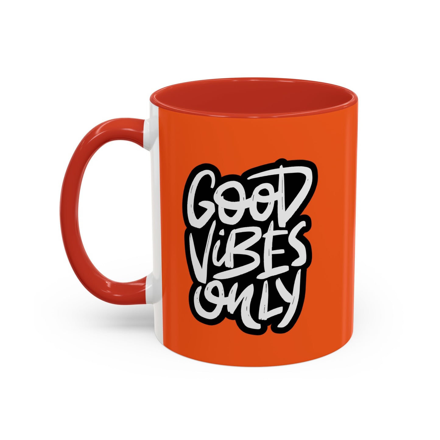 Good Vibes Only Accent Coffee Mug (11, 15oz)