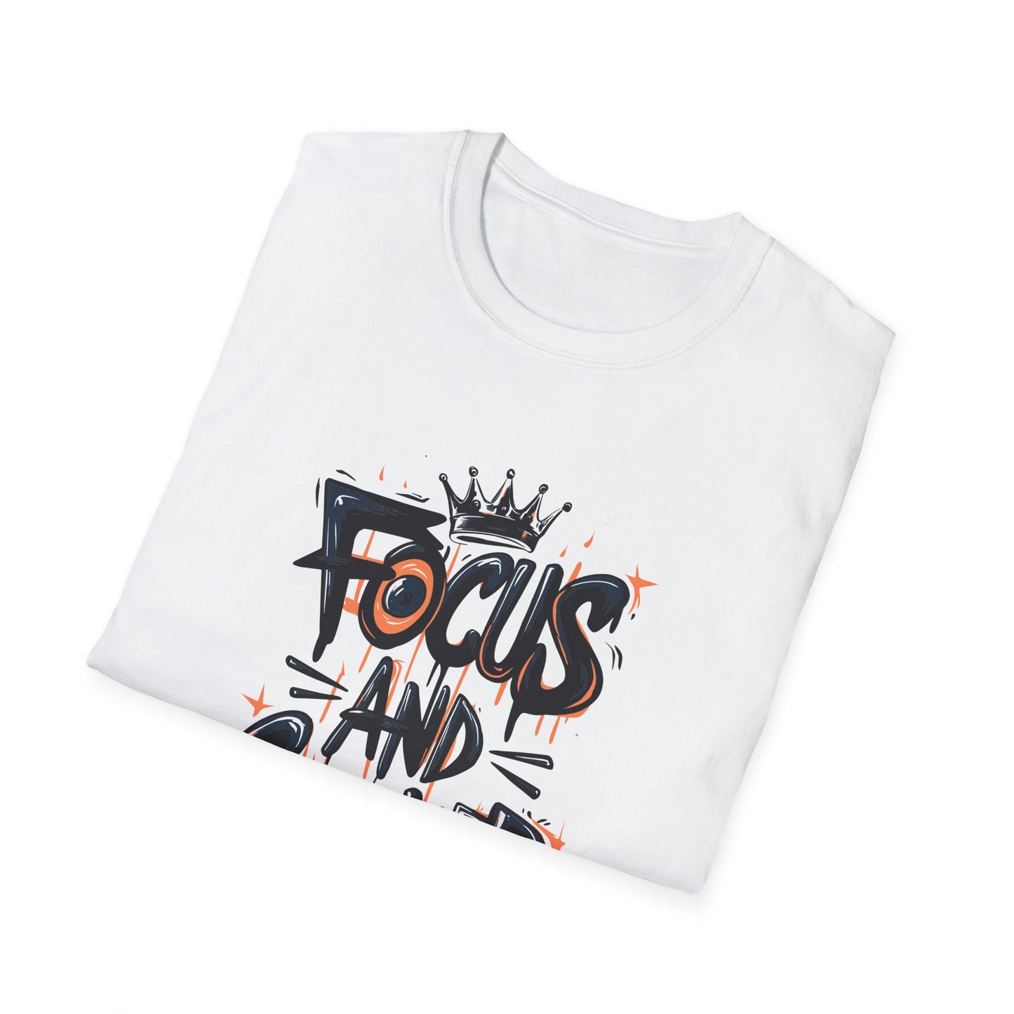 Focus And Conquer Unisex Softstyle T-Shirt