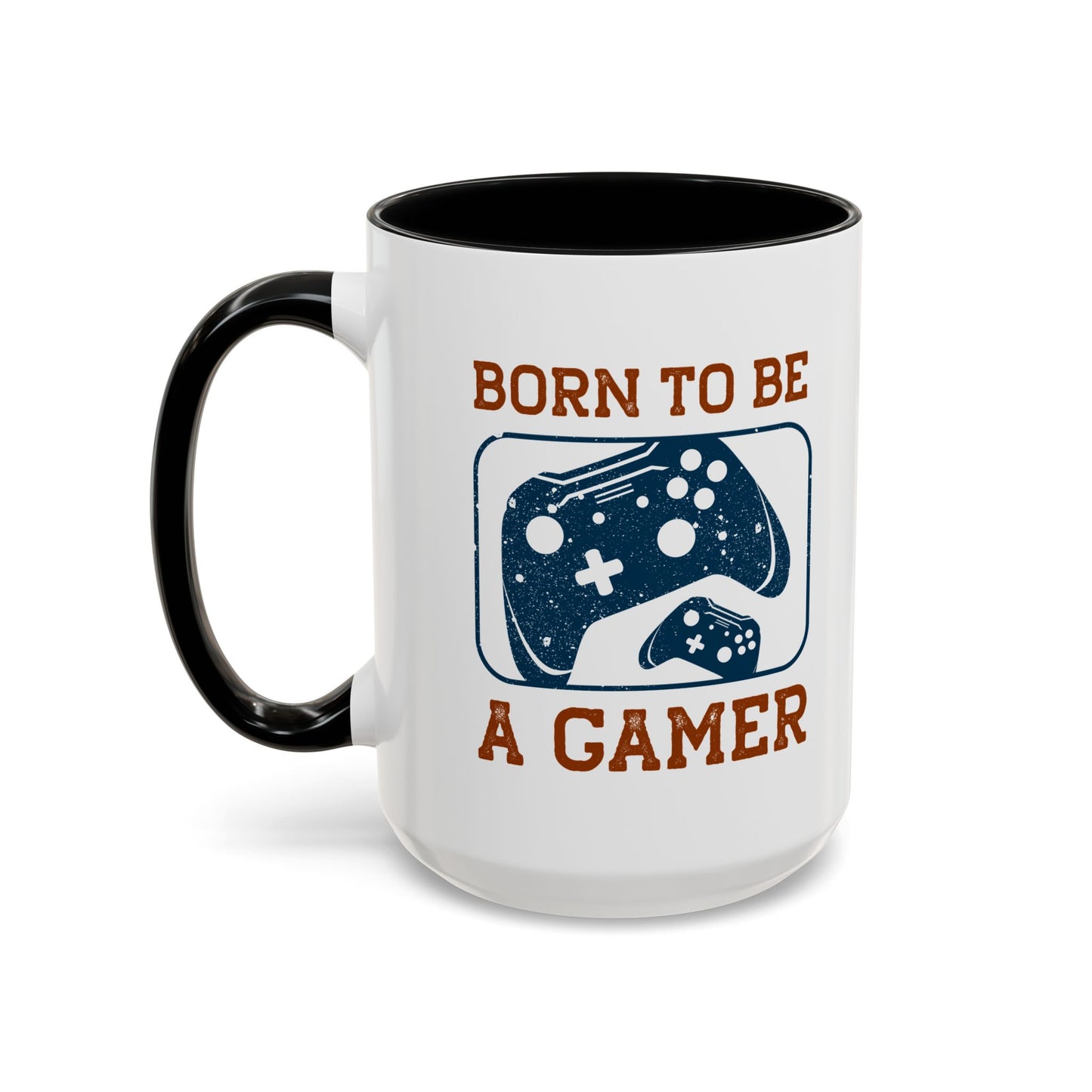 Born To Be A Gamer Accent Coffee Mug (11, 15oz)
