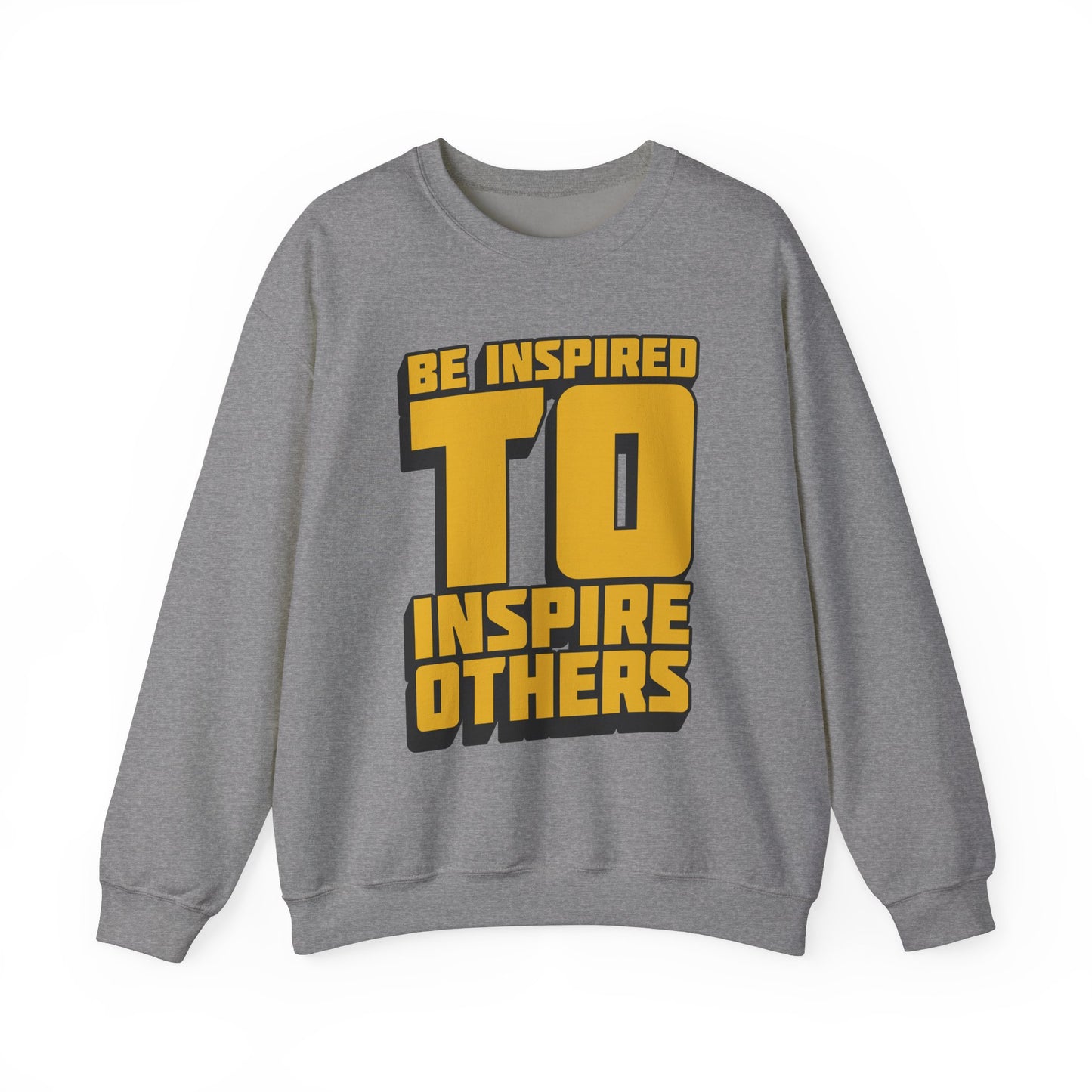 Be Inspired To Inspire Others Unisex Heavy Blend™ Crewneck Sweatshirt