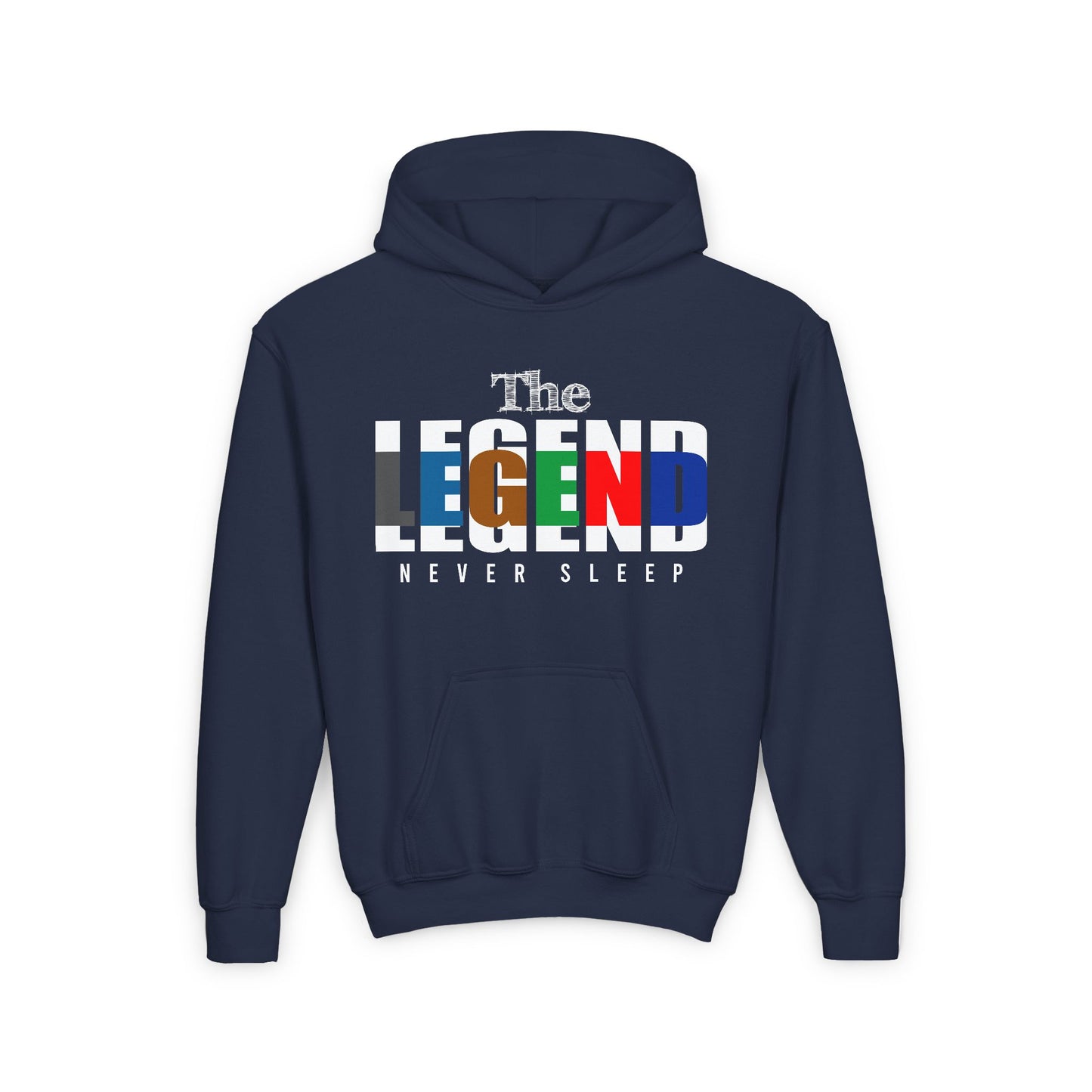 The Legend Youth Heavy Blend Hooded Sweatshirt